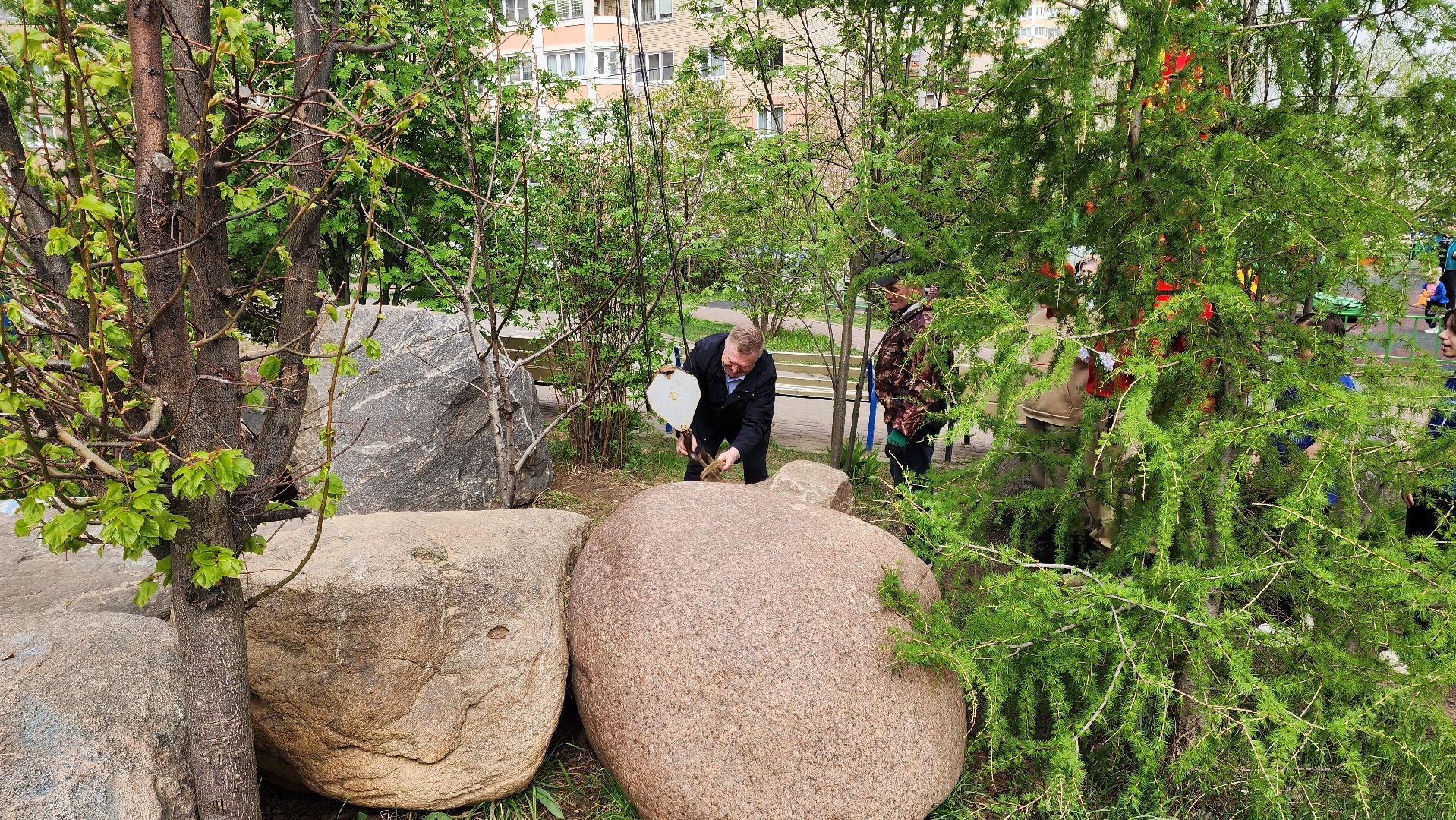Подольск, Сад камней, мемориал, сад камней памяти и славы,