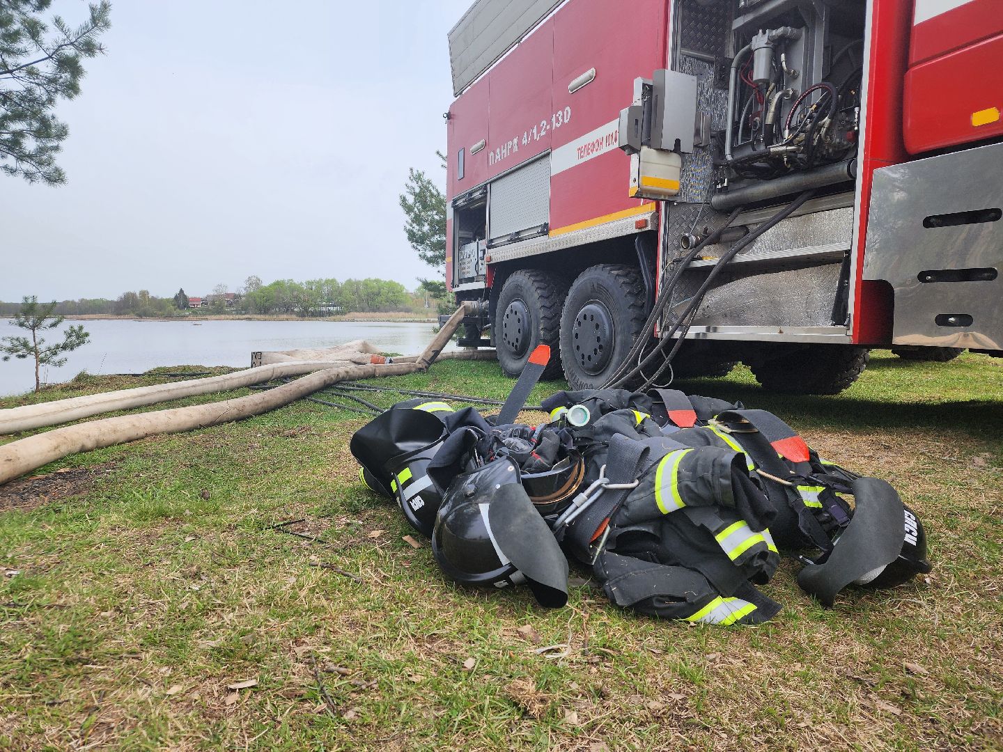 добровольное пожарное общество, добровольная пожарная охрана, пожароопасный сезон, Боровково, Богородский городской округ,