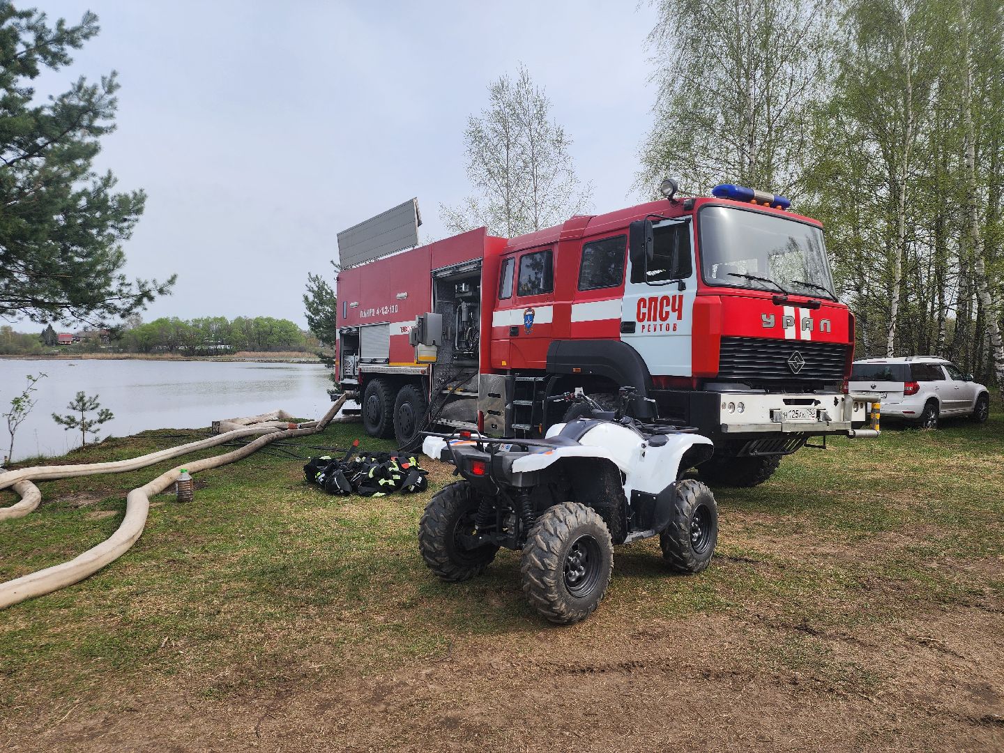 добровольное пожарное общество, добровольная пожарная охрана, пожароопасный сезон, Боровково, Богородский городской округ,