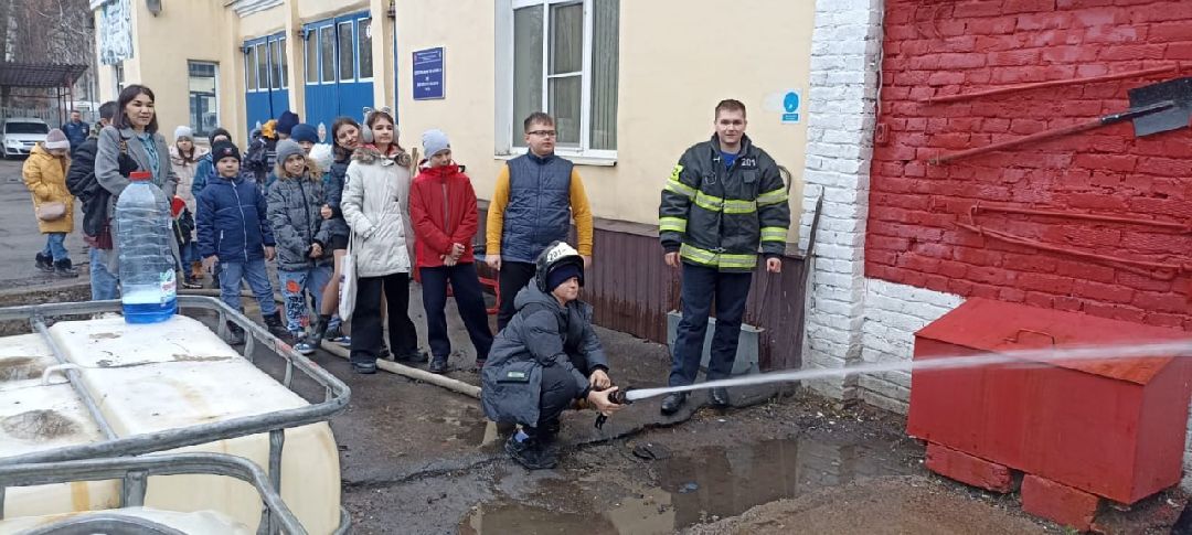 Балашиха, Мособлпожспас, пожарные, спасатели, школы, экскурсии, День открытых дверей