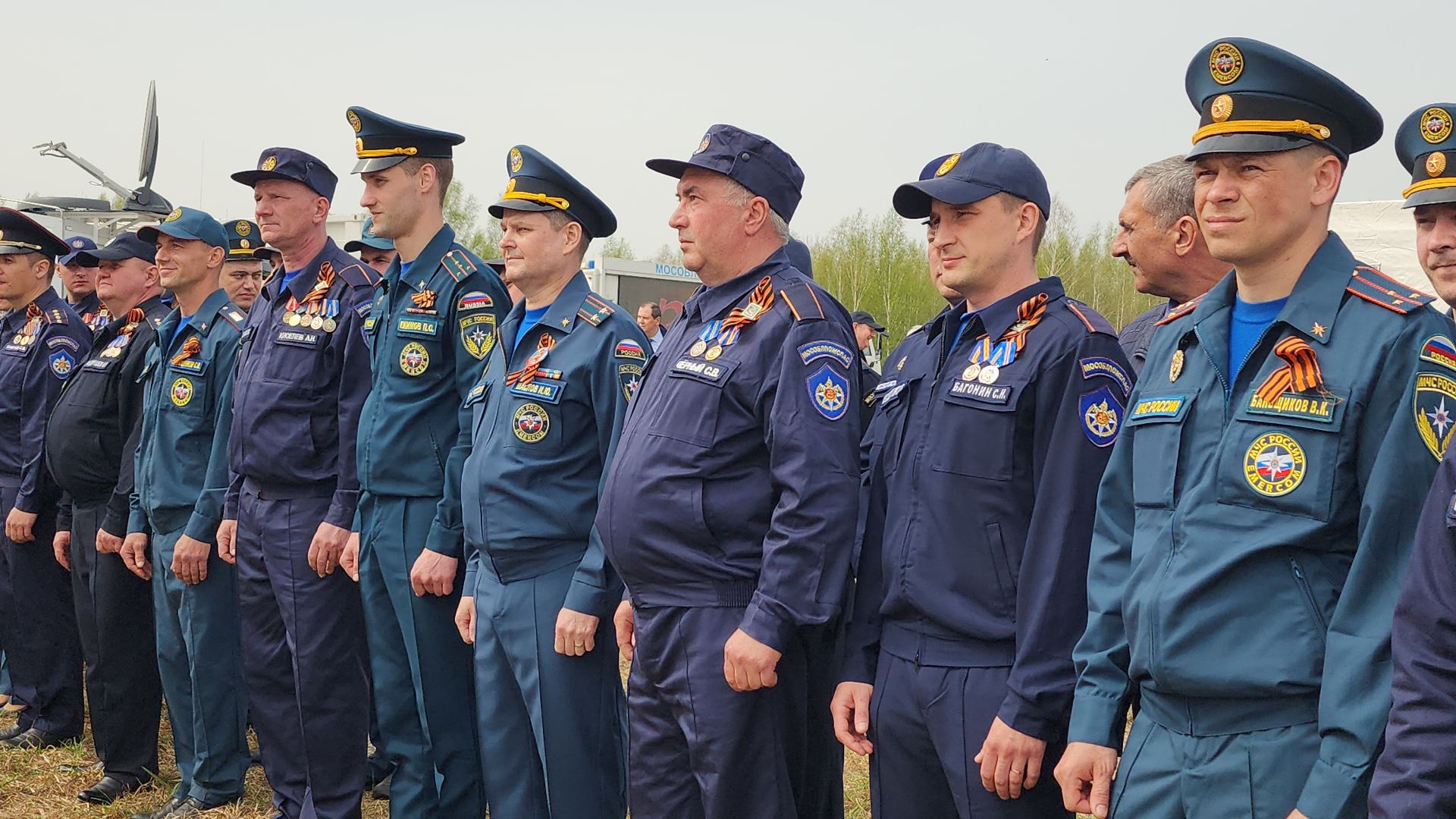 День пожарной охраны, Мособлпожспас, спасатели, Боровково, Богородский городской округ,