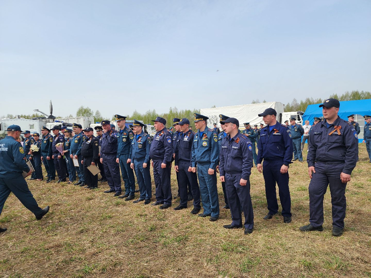 День пожарной охраны, Мособлпожспас, спасатели, Боровково, Богородский городской округ,