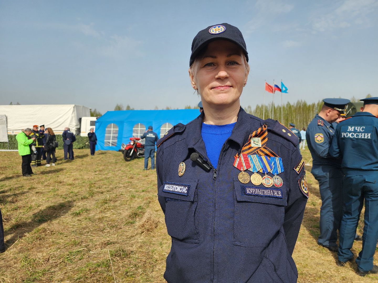 День пожарной охраны, Мособлпожспас, спасатели, Боровково, Богородский городской округ,