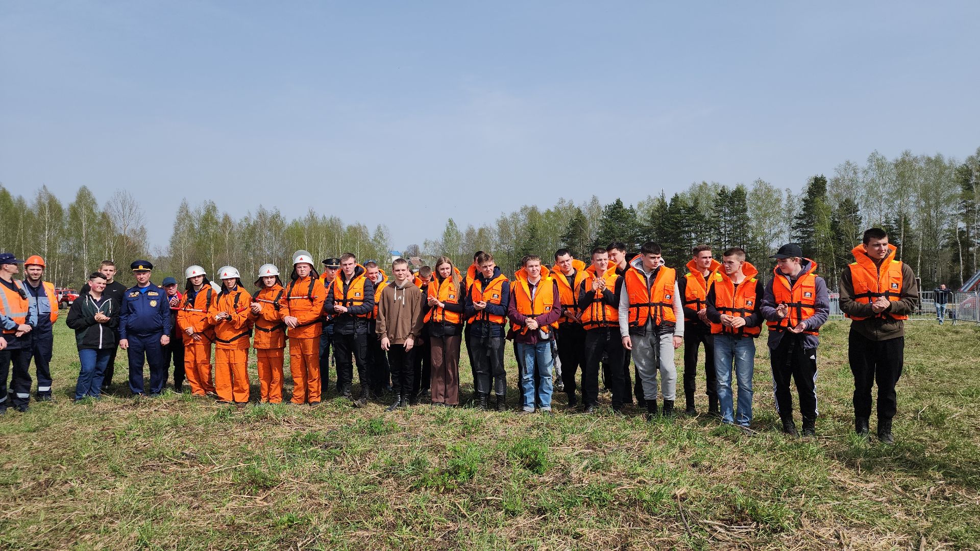 День пожарной охраны, Мособлпожспас, спасатели, Боровково, Богородский городской округ,