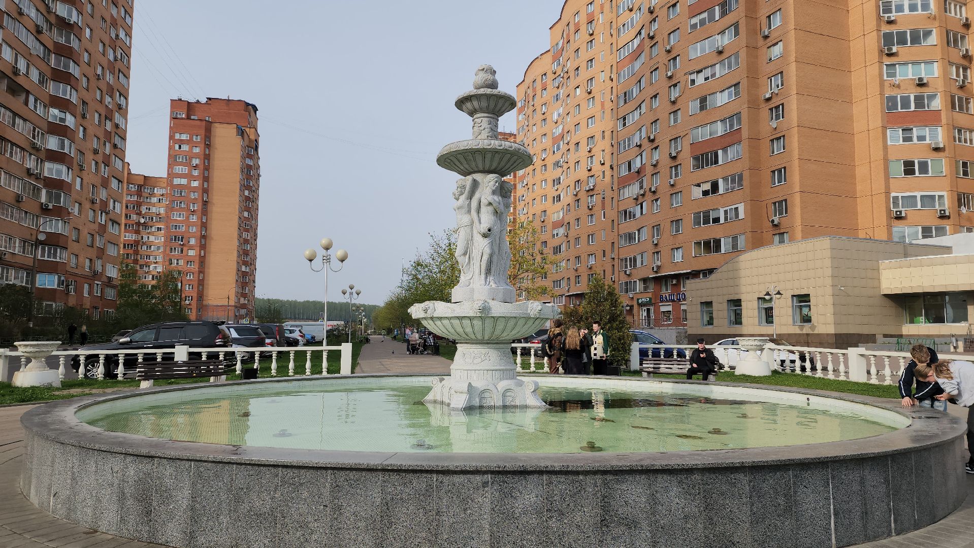 пуск фонтана, проверка работоспособности, регламентные работы,