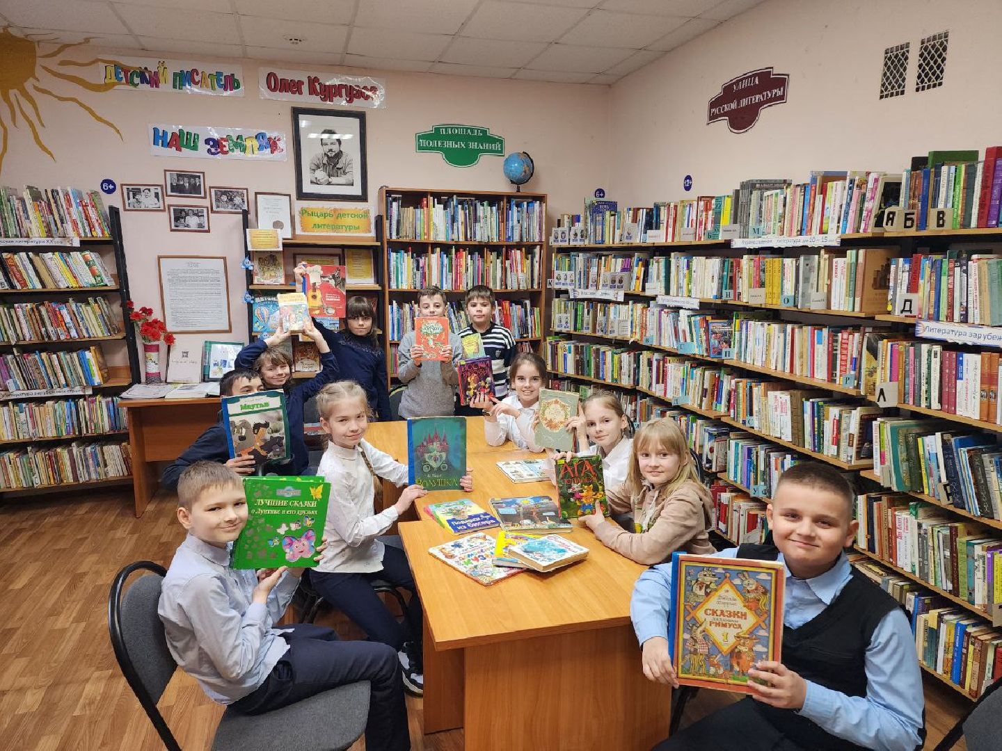 чехов, общество, день добрых дел, школьники, библиотека,