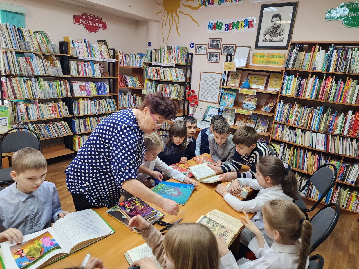 чехов, общество, день добрых дел, школьники, библиотека,