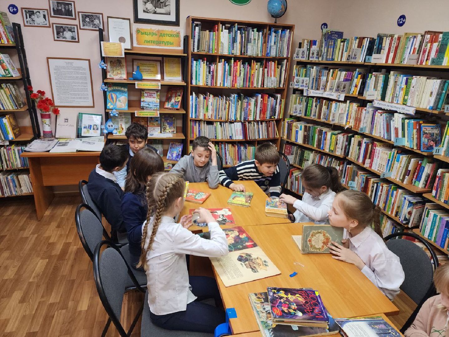 чехов, общество, день добрых дел, школьники, библиотека,