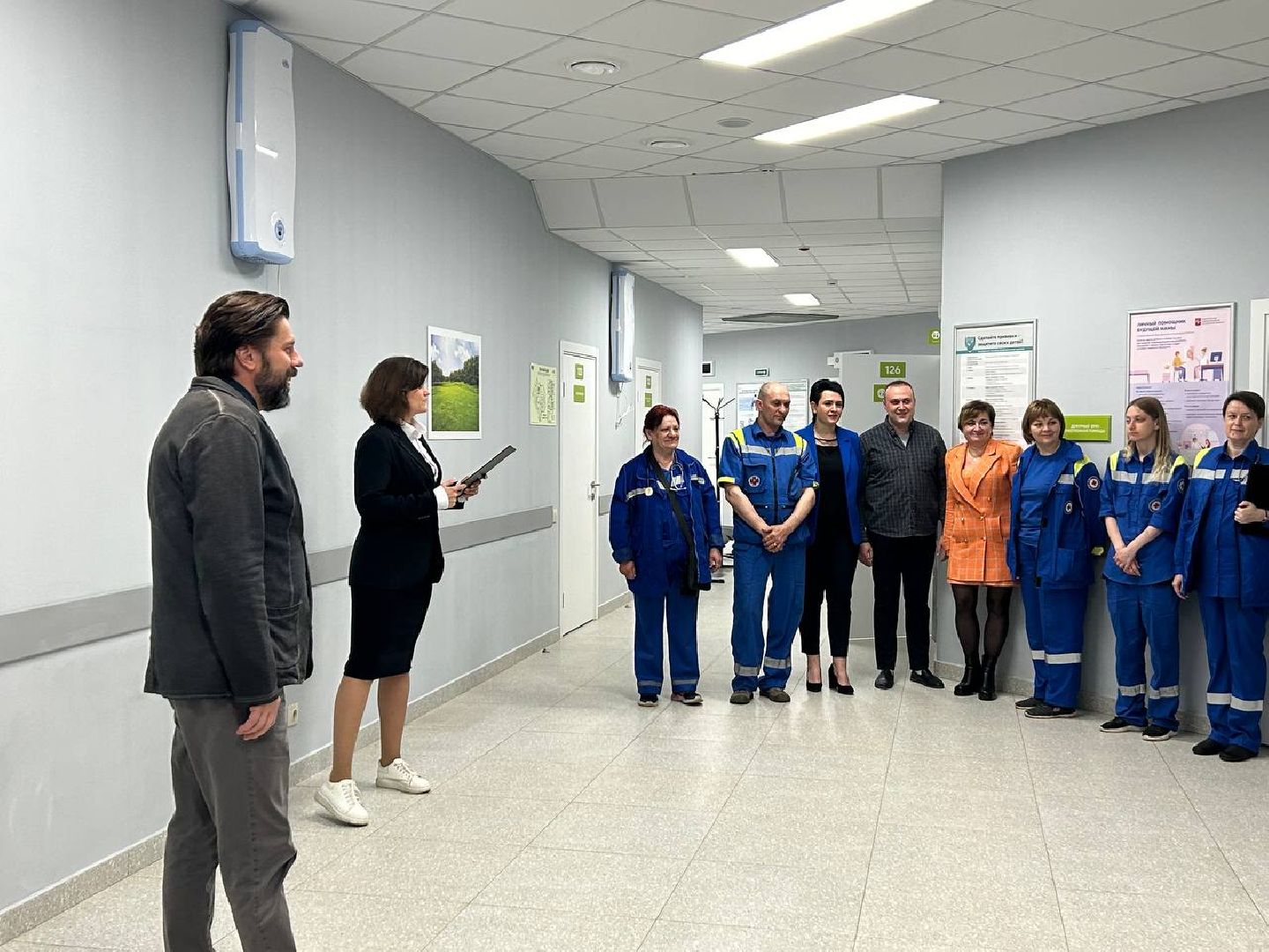 день работников скорой помощи, поликлиника 2, Домодедово,