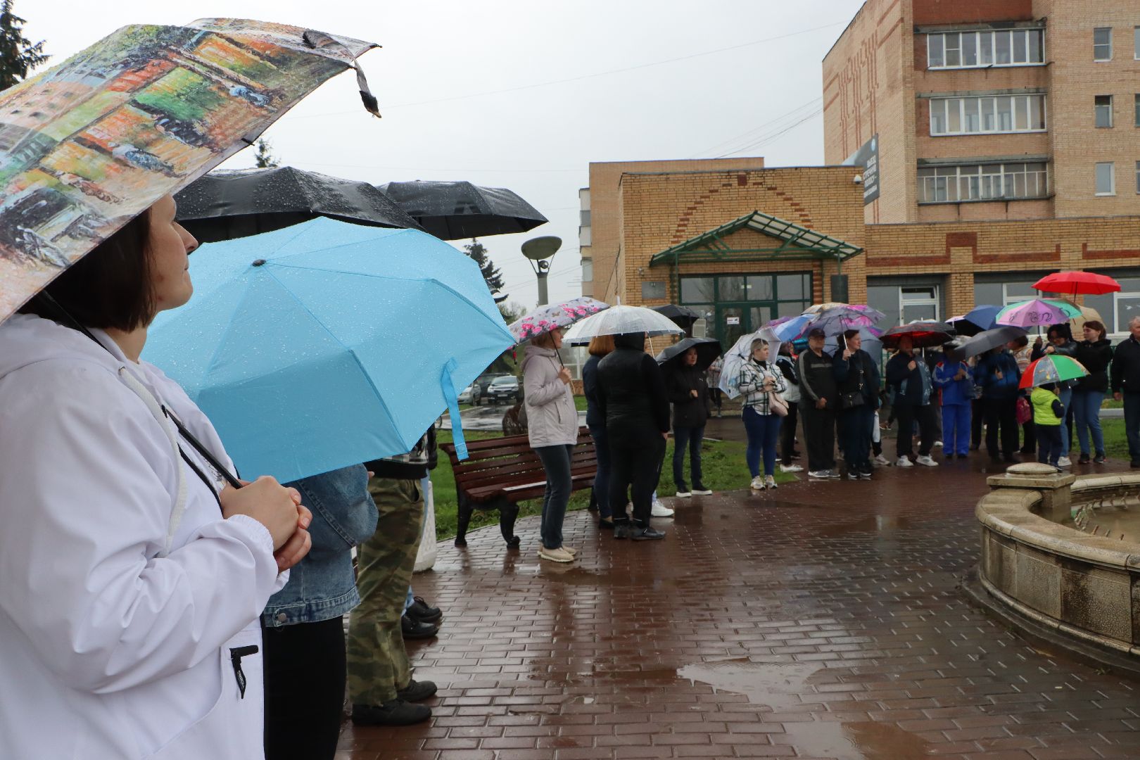 Серебряные Пруды, фонтан,