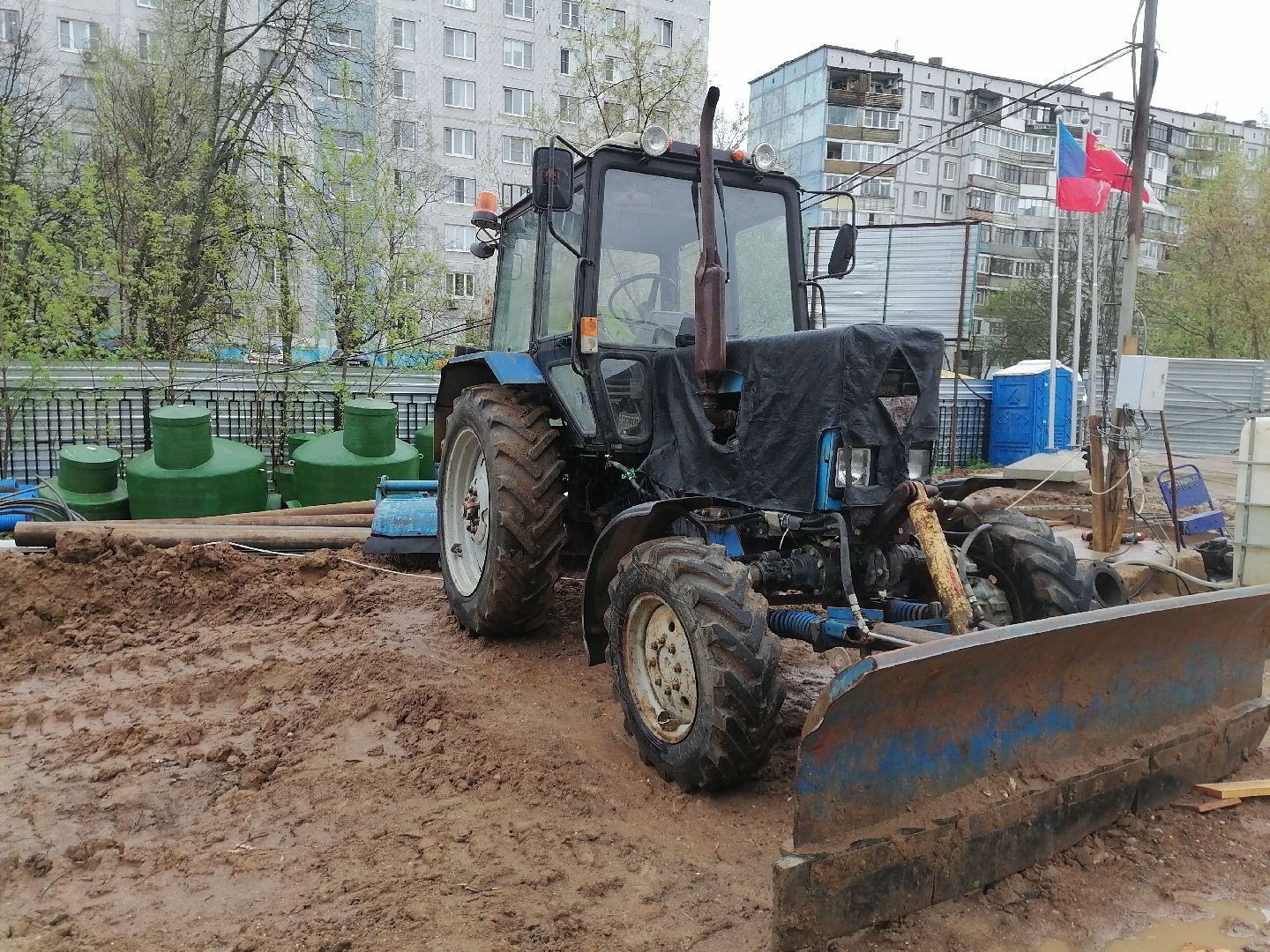 Стройка, Строительство, Поликлиника, лобня,