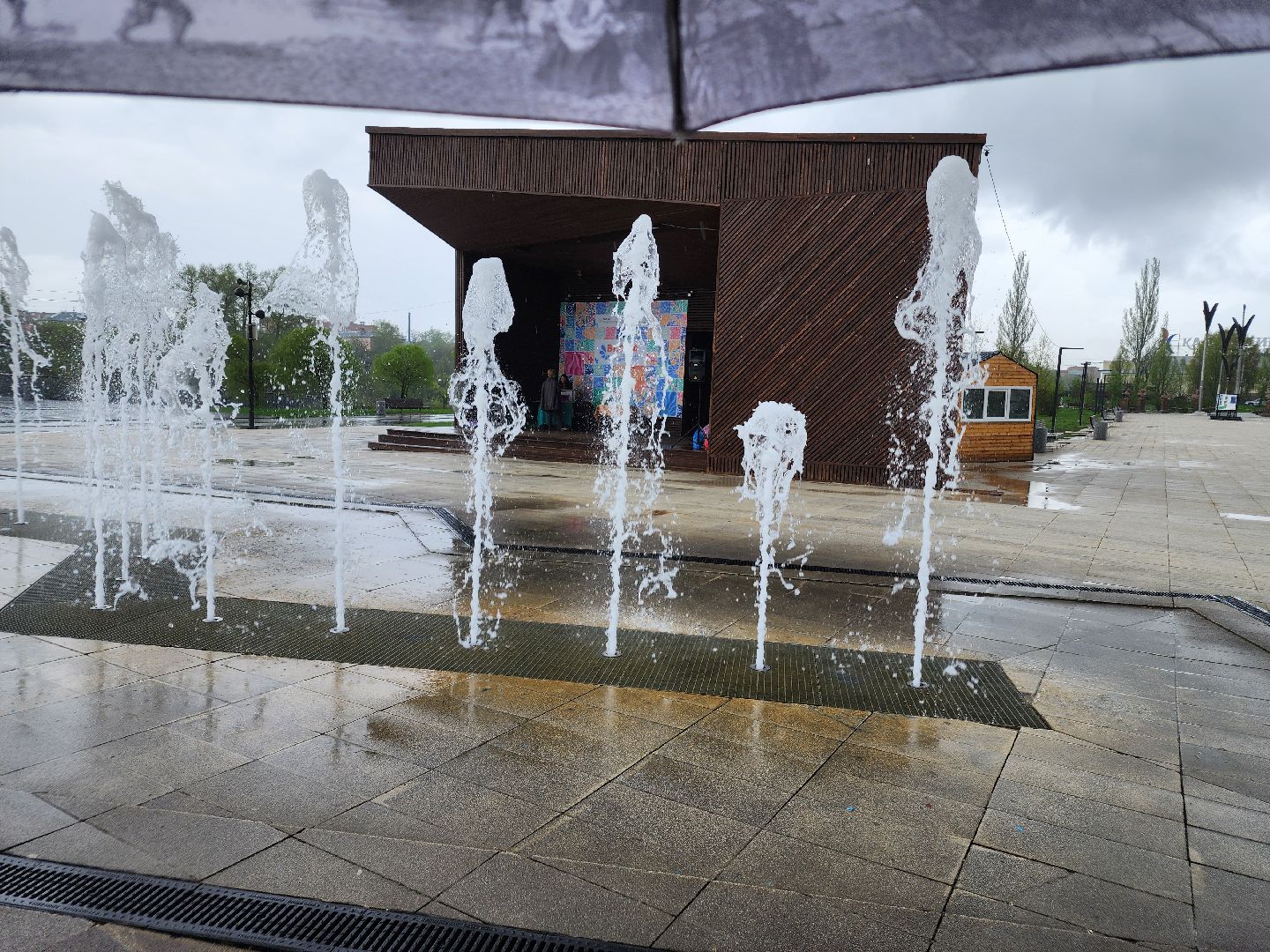 Сезон фонтанов, орехово-зуевский округ,