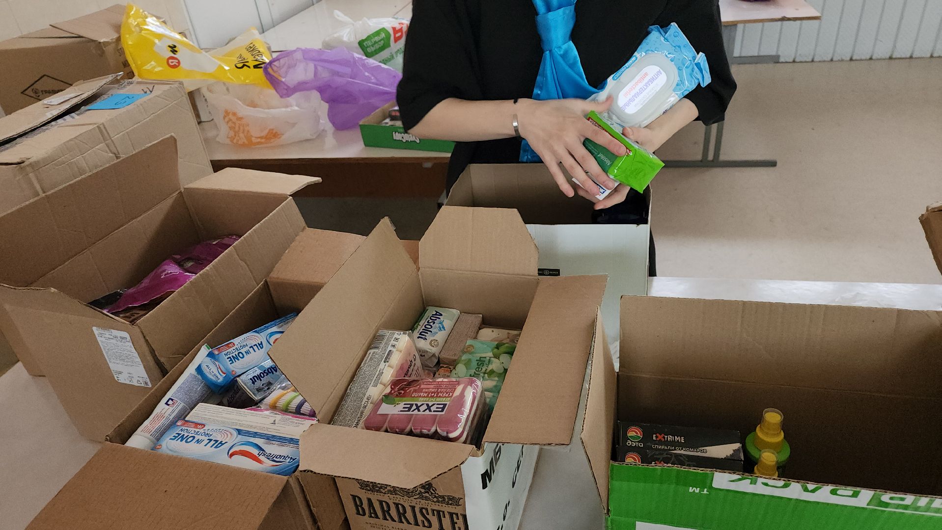 серпухов, подмосковье, день добрых дел, дети, школа, спецоперация, помощь,