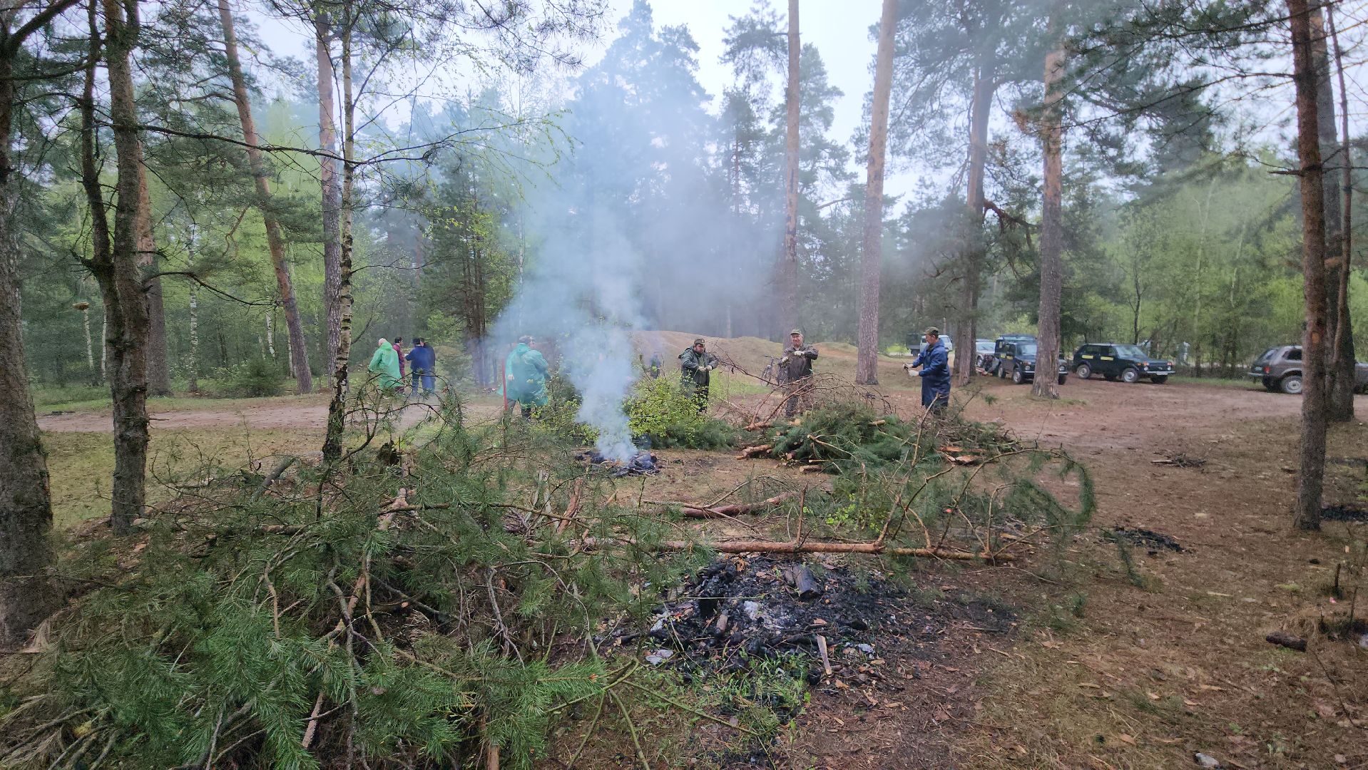 субботник, лес, лесничество, уборка, областной субботник, егорьевск, Бреховская,