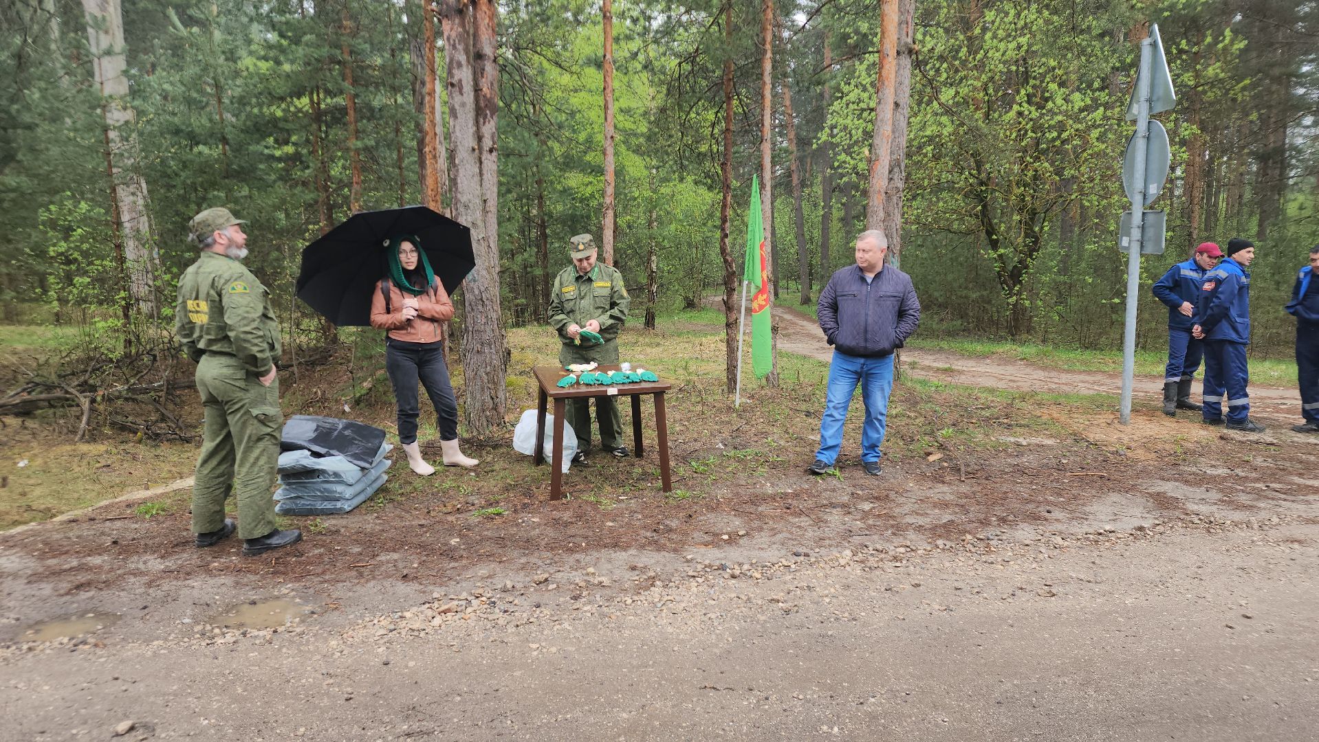 субботник, лес, лесничество, уборка, областной субботник, егорьевск, Бреховская,