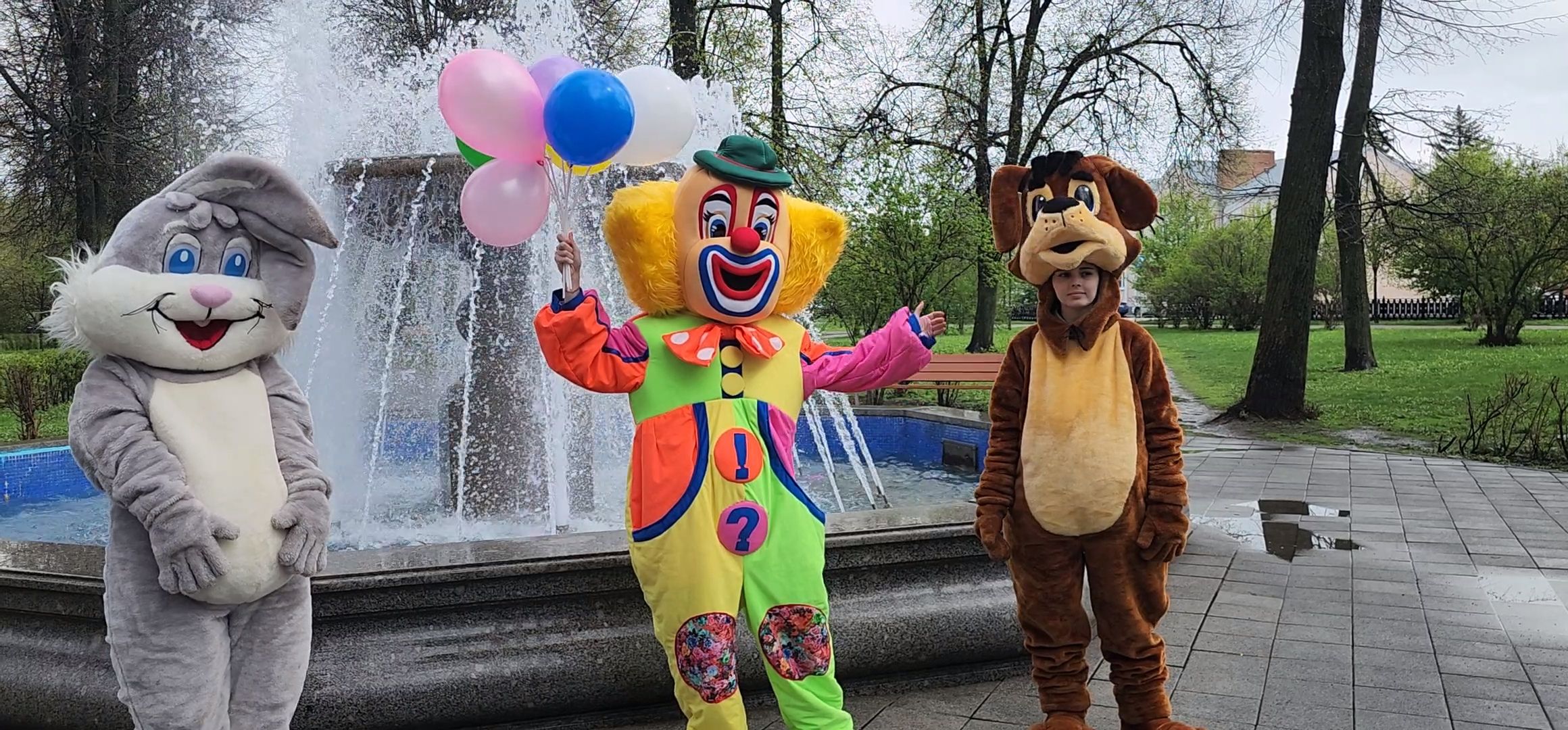 Коломна, фонтаны, сезон фонтанов,