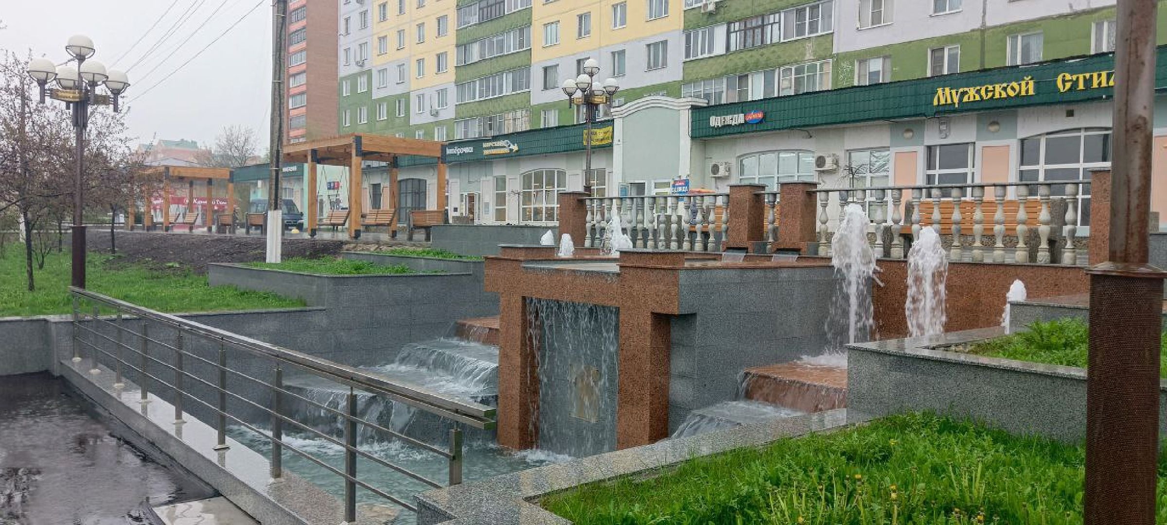 Дмитров, Фонтаны,