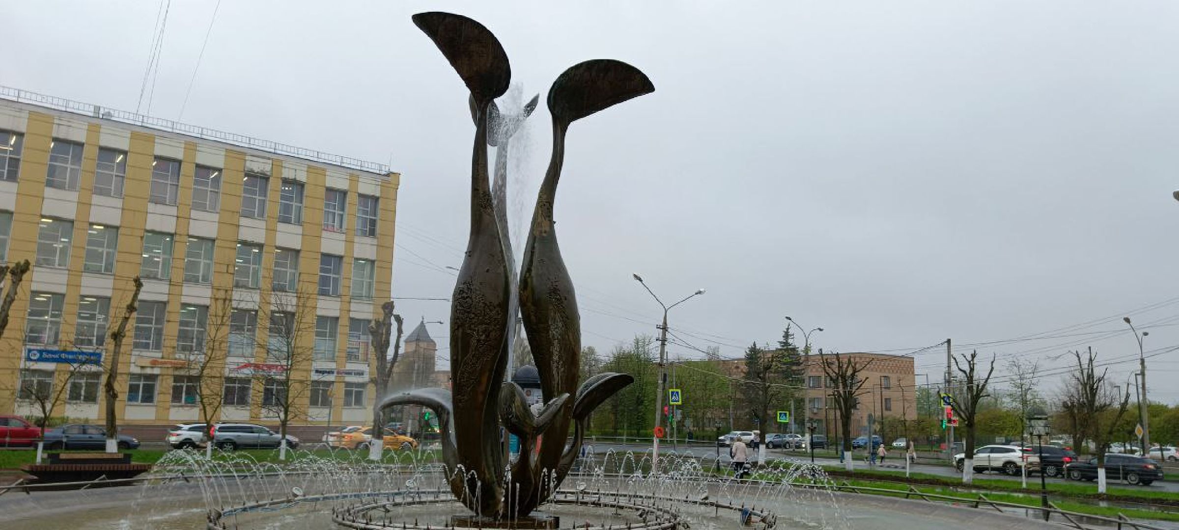 Дмитров, Фонтаны,