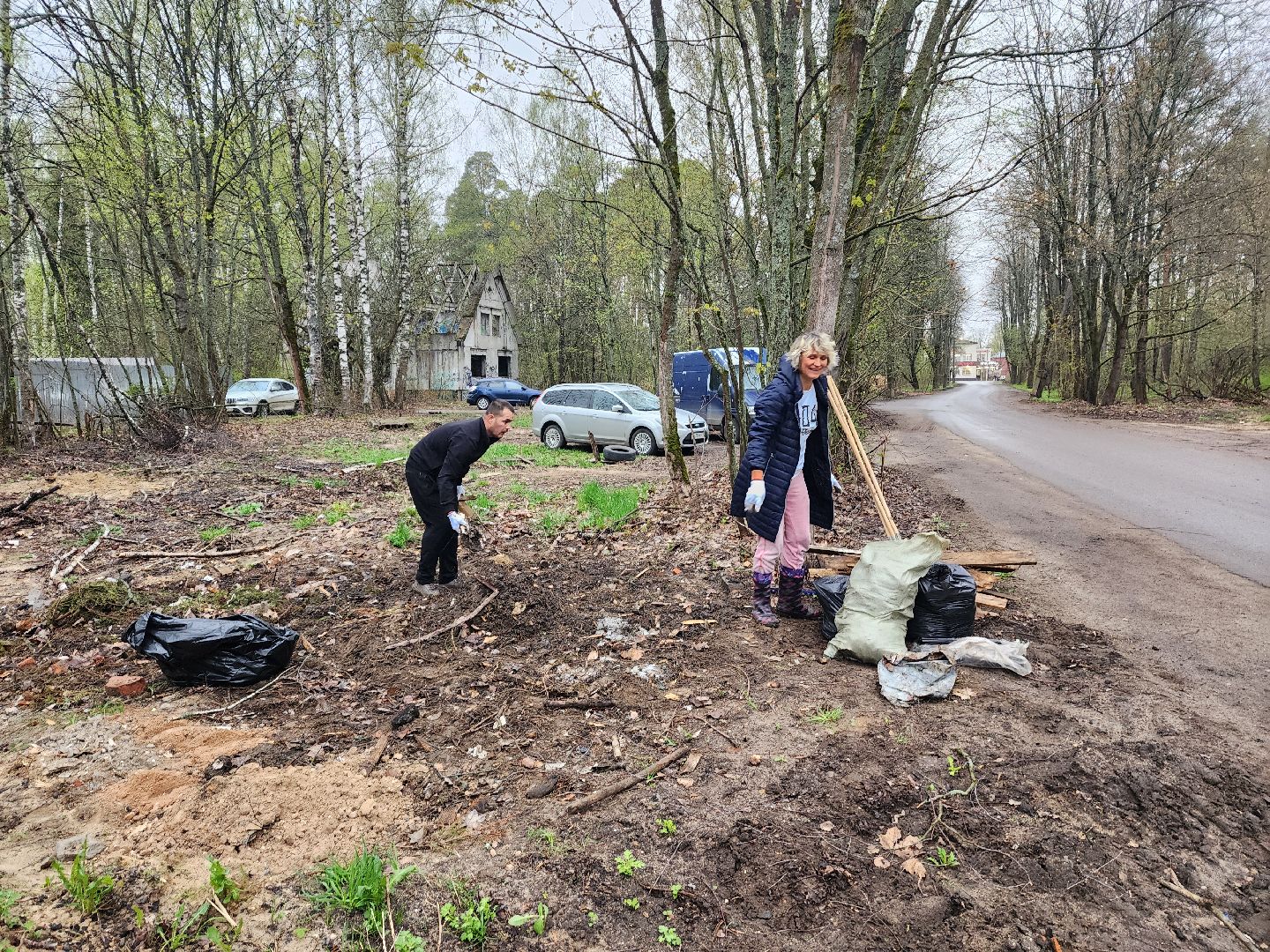 красноармейск, г.о. пушкинский, общеобластной субботник, уборка общественных территорий,