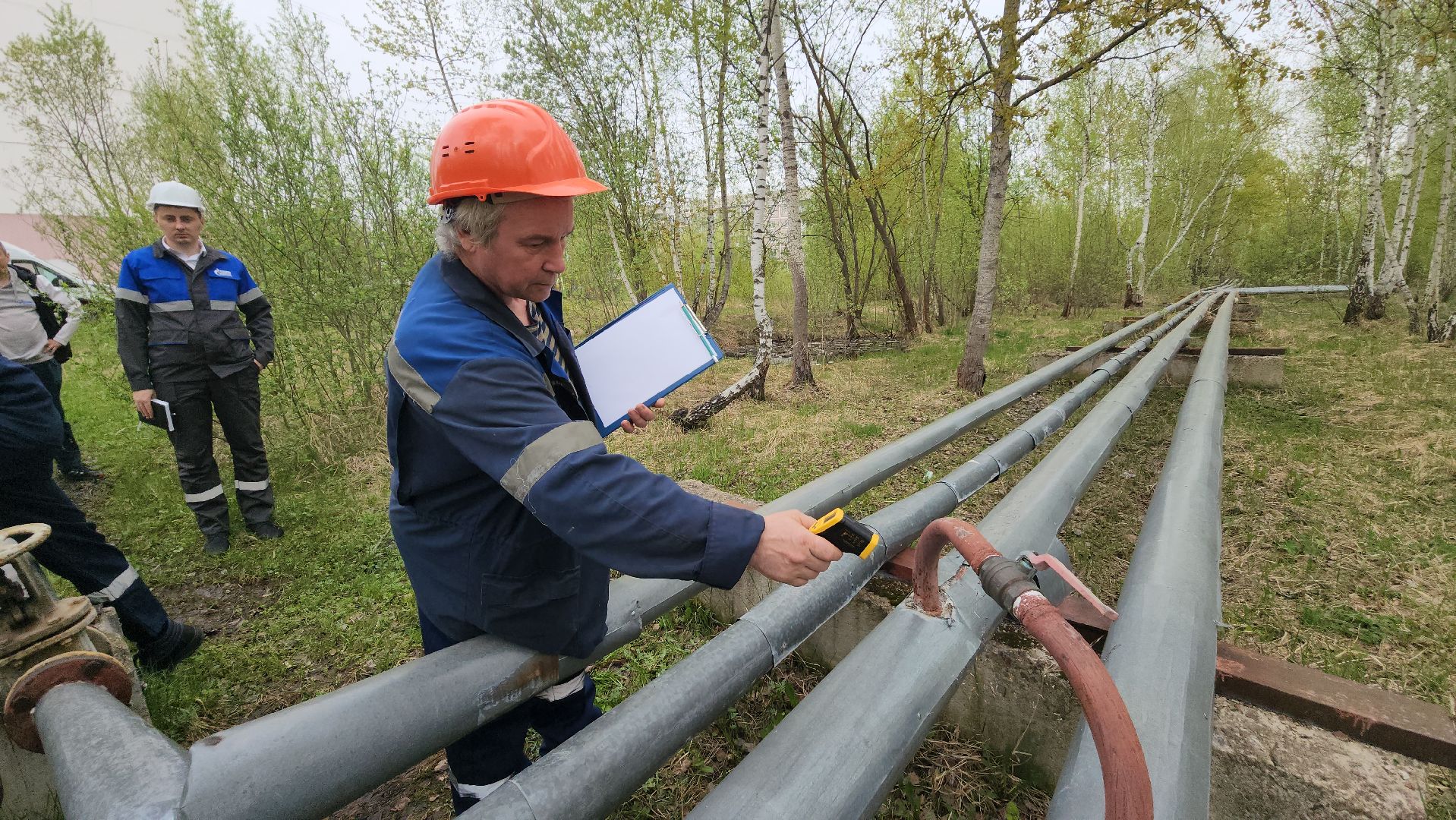 серпухов, поселок пролетарский, котельная, температурные испытания, профилактические работы, тепловые сети,
