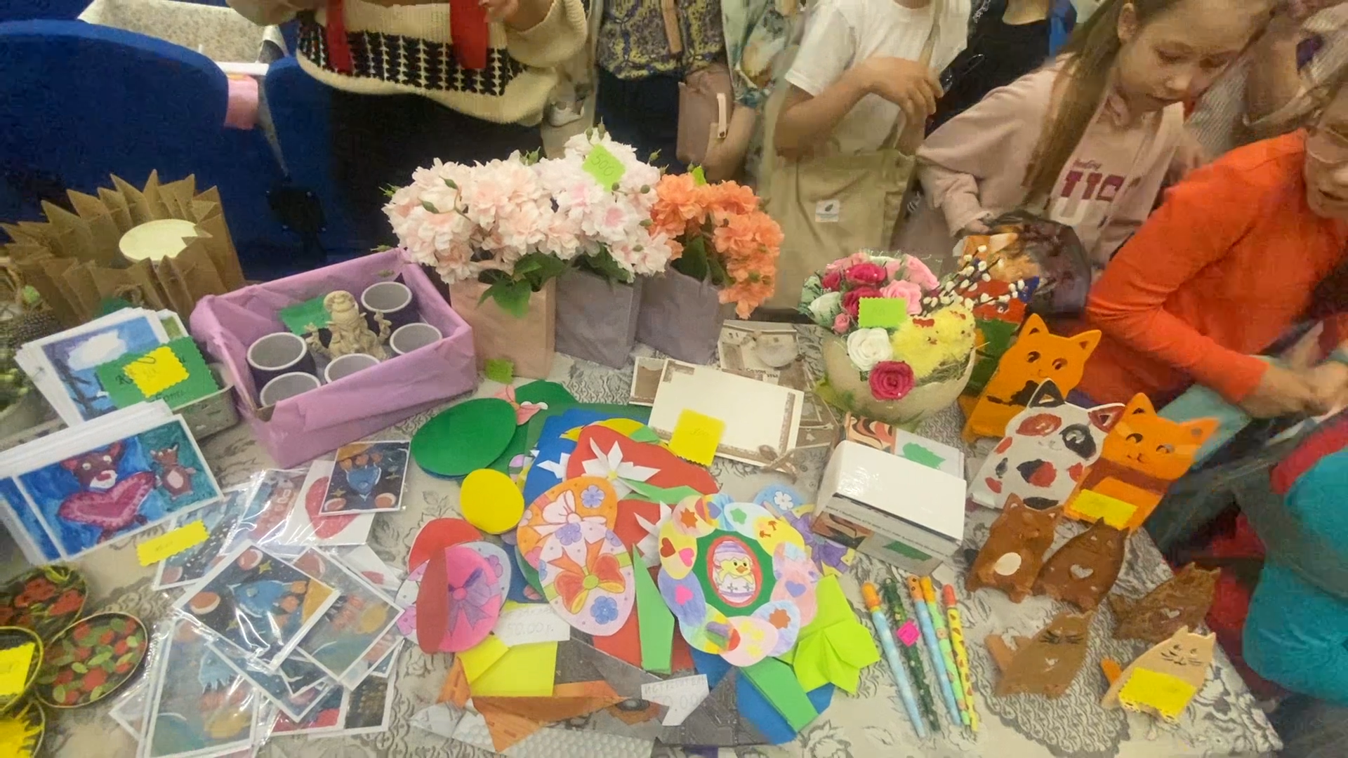 день добрых дел, благотворительная ярмарка, школа перспектива власиха, школа попова власиха, помощь участникам СВО,