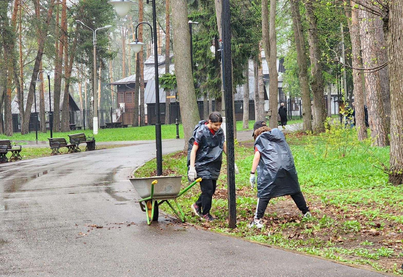ногинск, день добрых дел, юнармия, субботник, парки подмосковья,