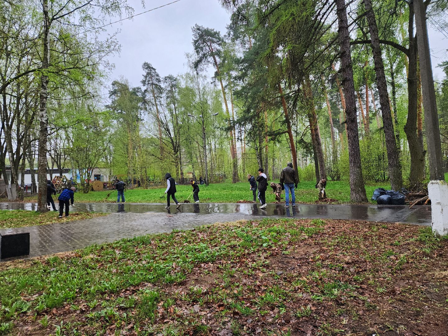 ногинск, день добрых дел, юнармия, субботник, парки подмосковья,