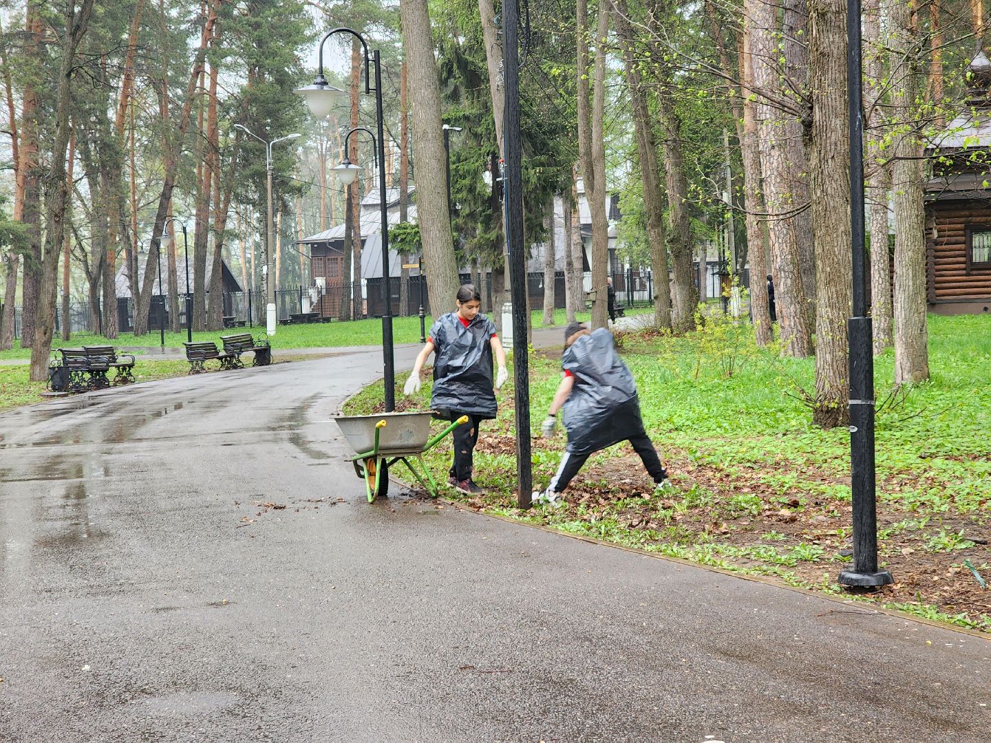 ногинск, день добрых дел, юнармия, субботник, парки подмосковья,