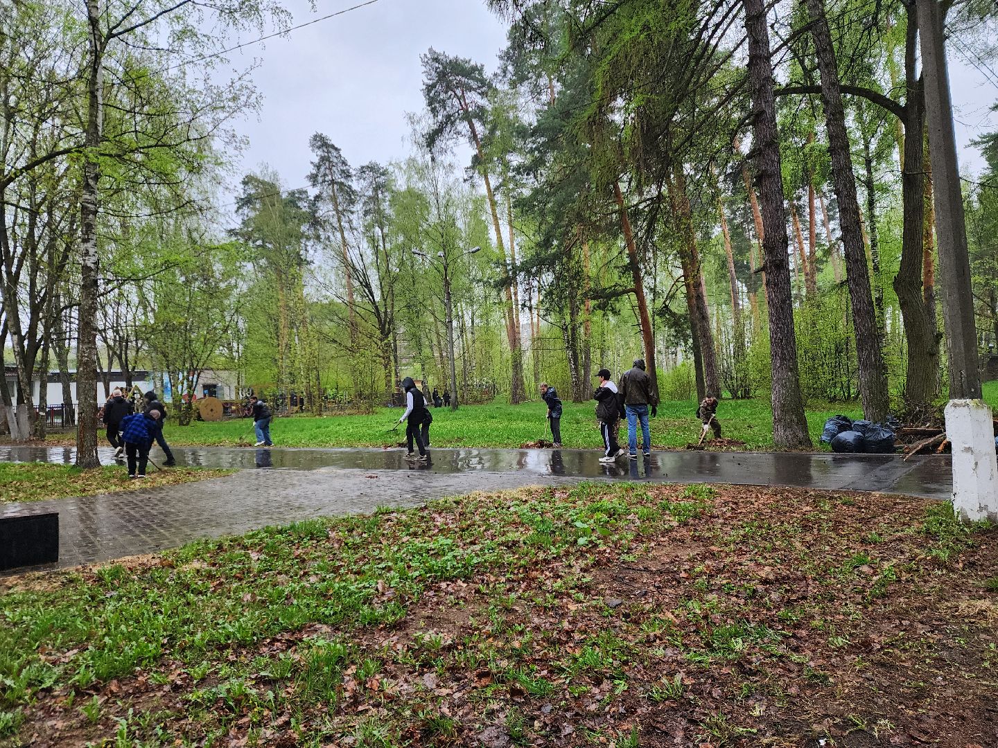 ногинск, день добрых дел, юнармия, субботник, парки подмосковья,