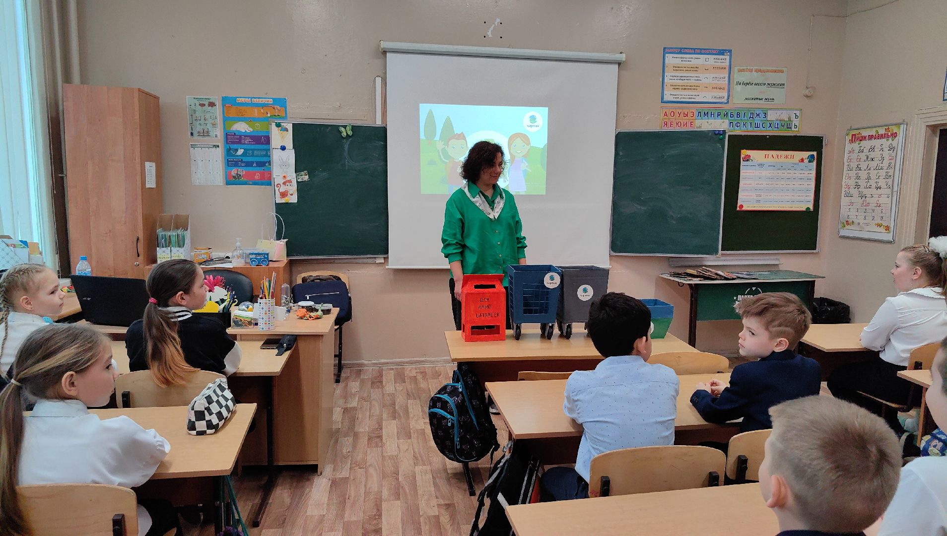 день добрых дел, школа, экология, отходы,