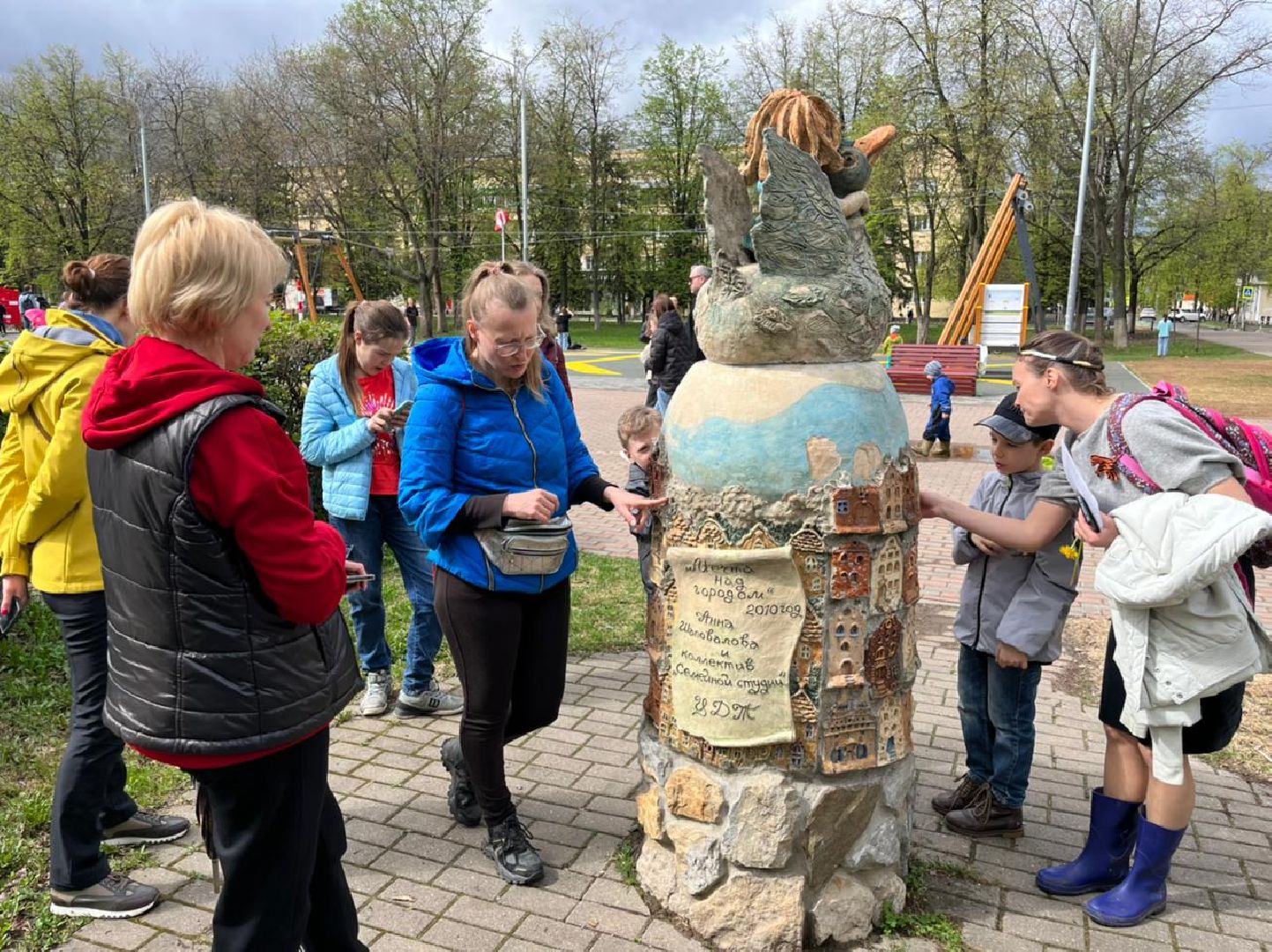центр детского творчества, Людмила Подолян, Евгения Петракова, День добрых дел, Вера Костычева, мастер класс,