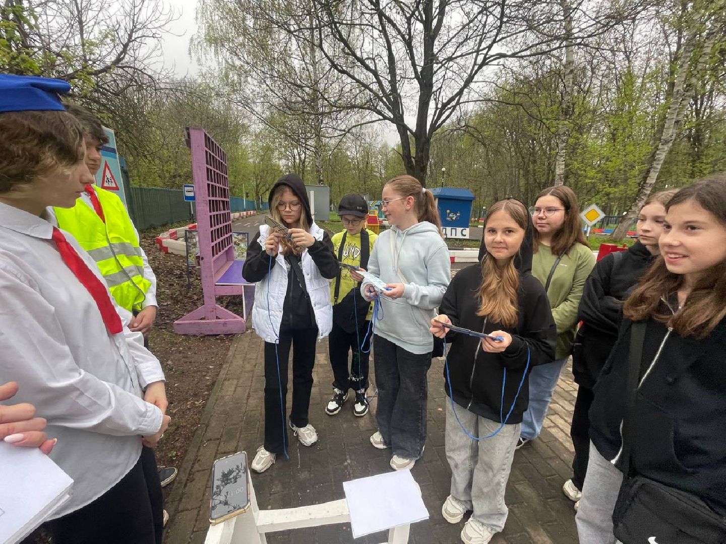 пдд, соревнования, день добрых дел, гимназия, парк,