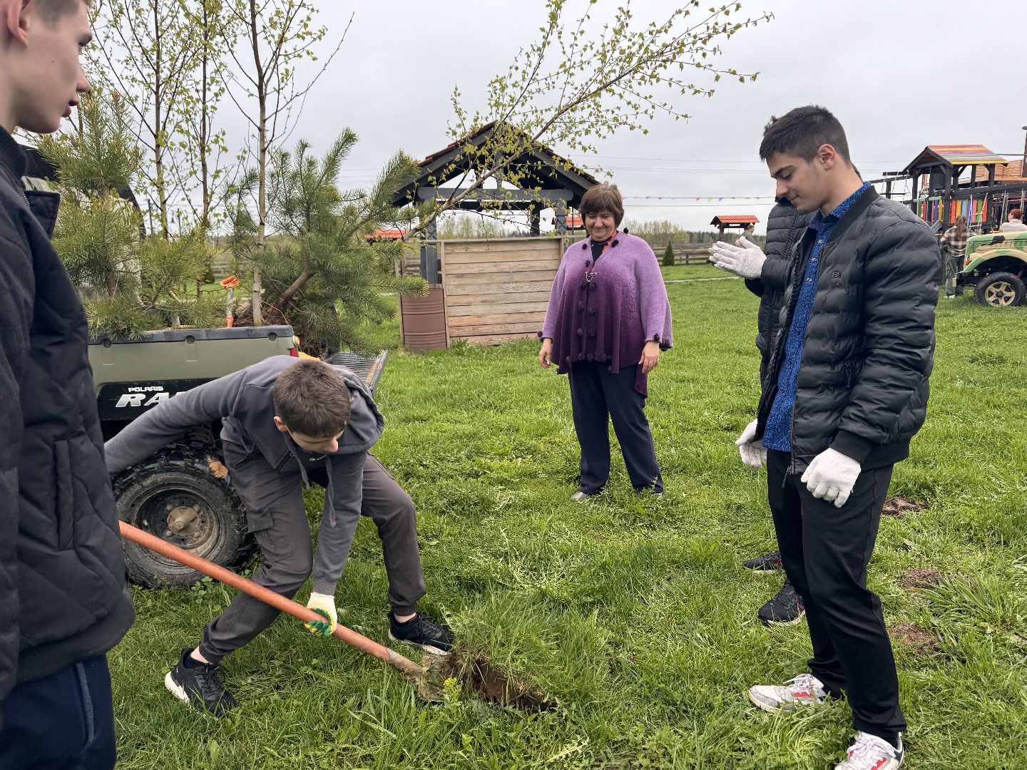шаховская, день добрых дел, сыроварня, высадка деревьев,