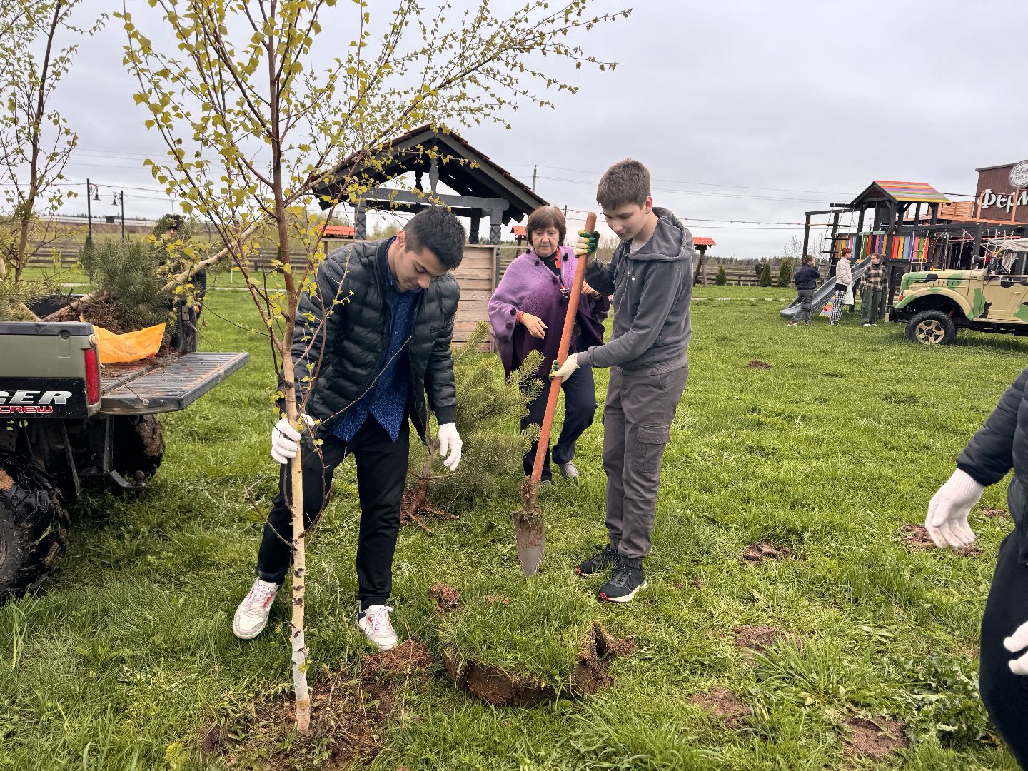 шаховская, день добрых дел, сыроварня, высадка деревьев,