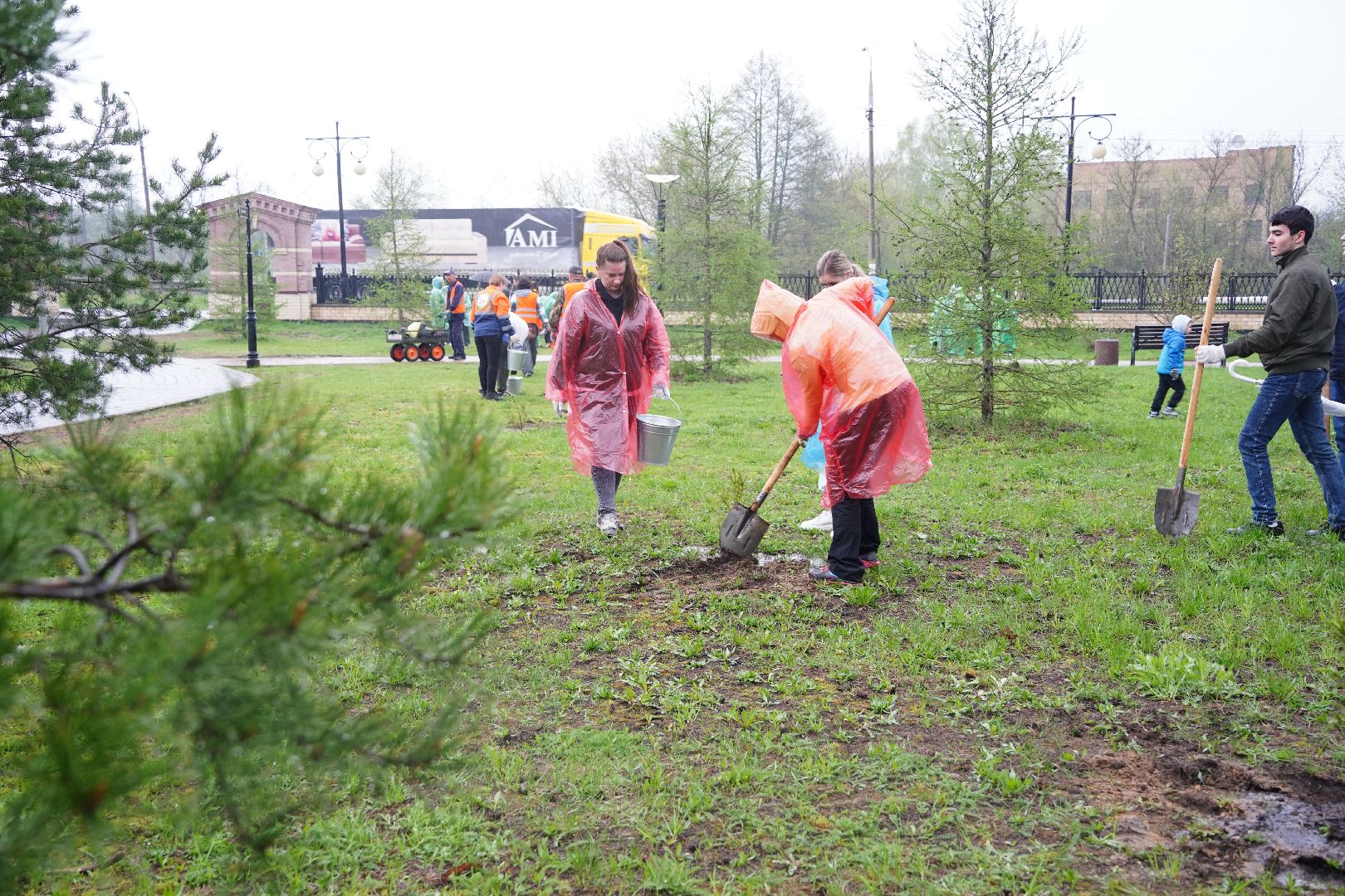 ДК Косякова, парк Крестов брод, Рошаль, общеобластной субботник, Большая Шатура,