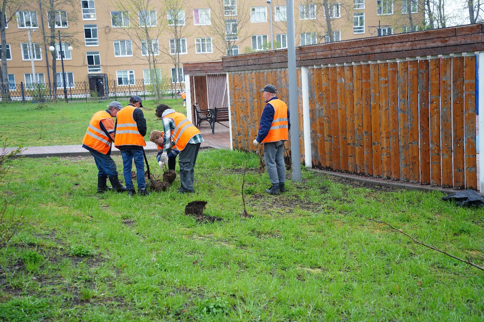 ДК Косякова, парк Крестов брод, Рошаль, общеобластной субботник, Большая Шатура,