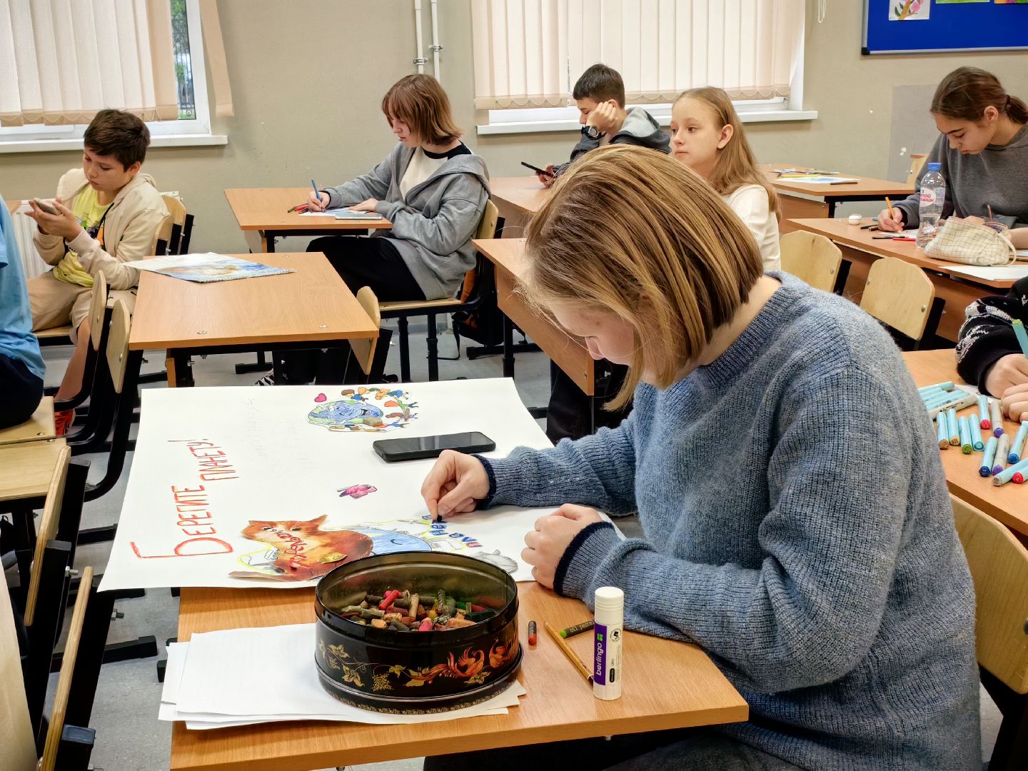 день добрых дел, плакат, экология, изобразительное искусство,