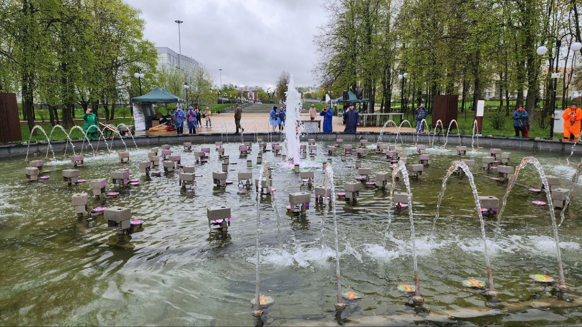 люберцы, Светомузыкальный фонтан, глава городского округа люберцы владимир волков,