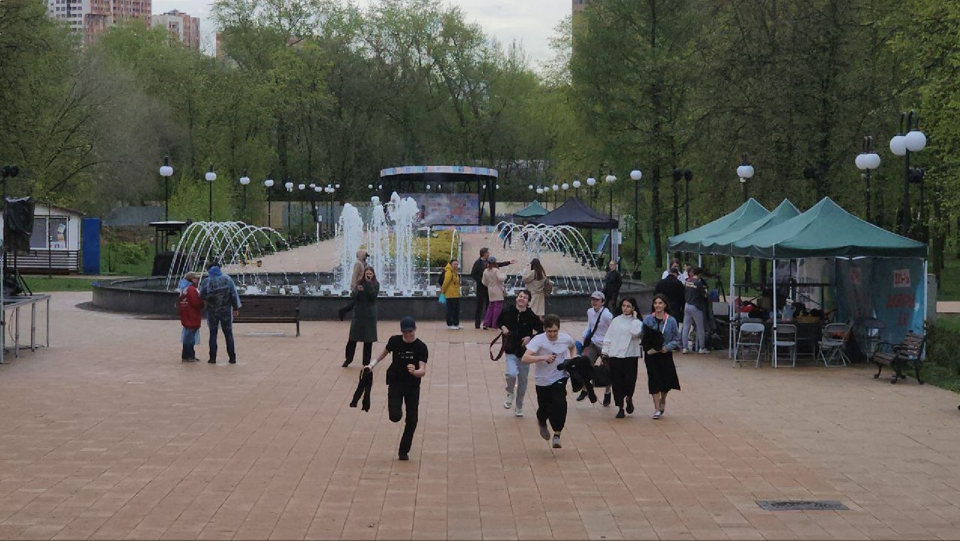 люберцы, Светомузыкальный фонтан, глава городского округа люберцы владимир волков,