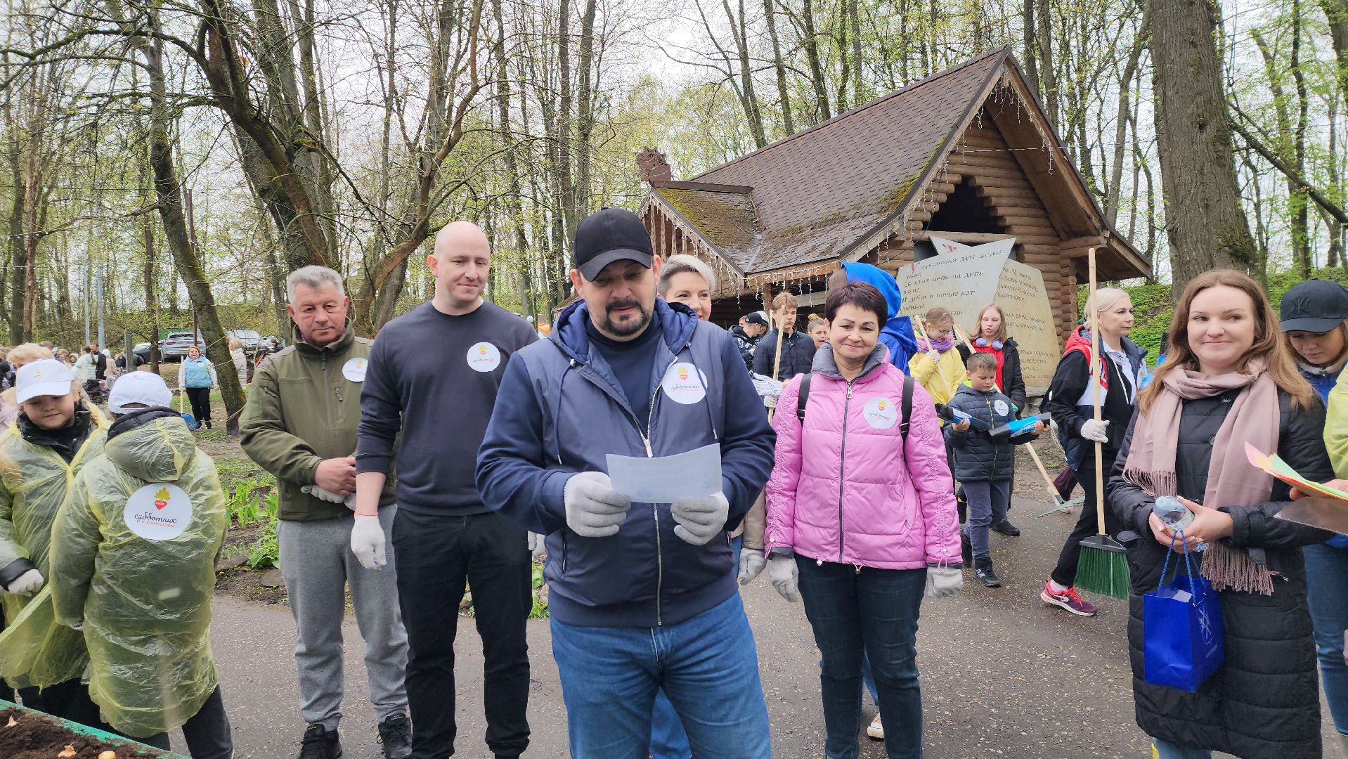 Парк, парк городок, общественный огород, субботник, день добрых дел, руза, рузский городской округ,