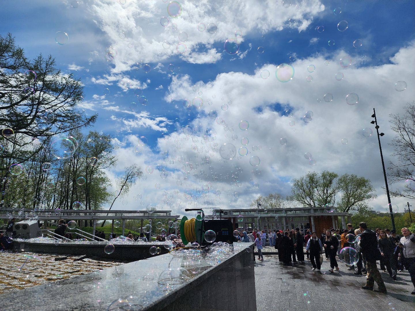 воскресенск, сезон фонтанов, парк кривякино,