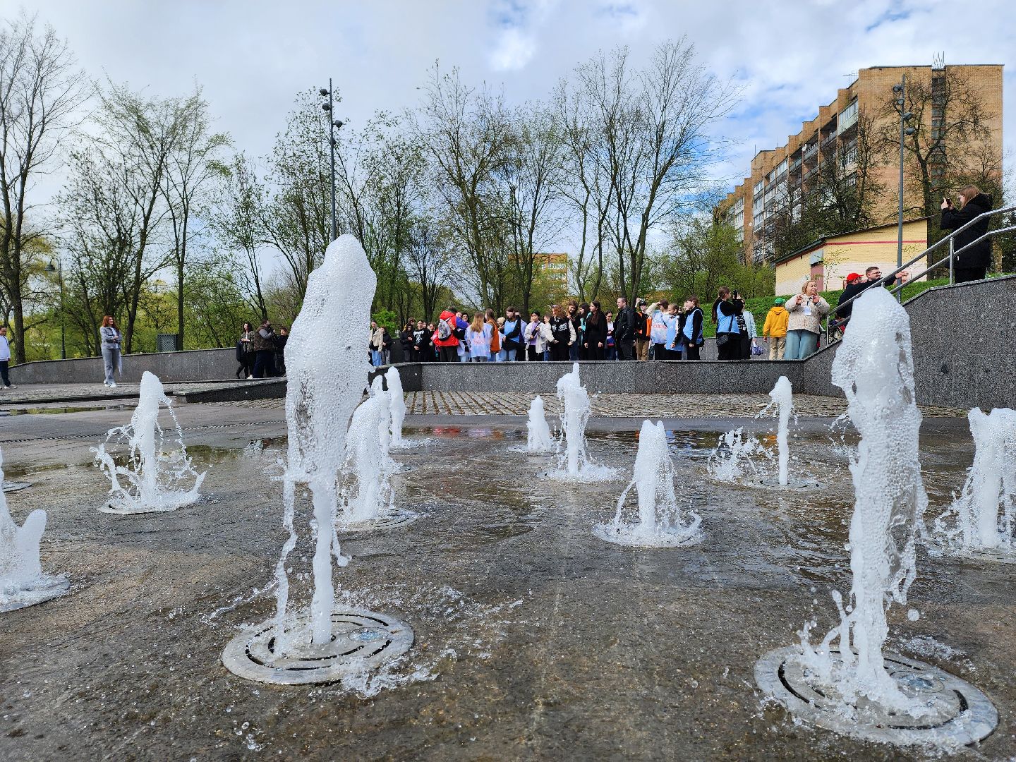 воскресенск, сезон фонтанов, парк кривякино,