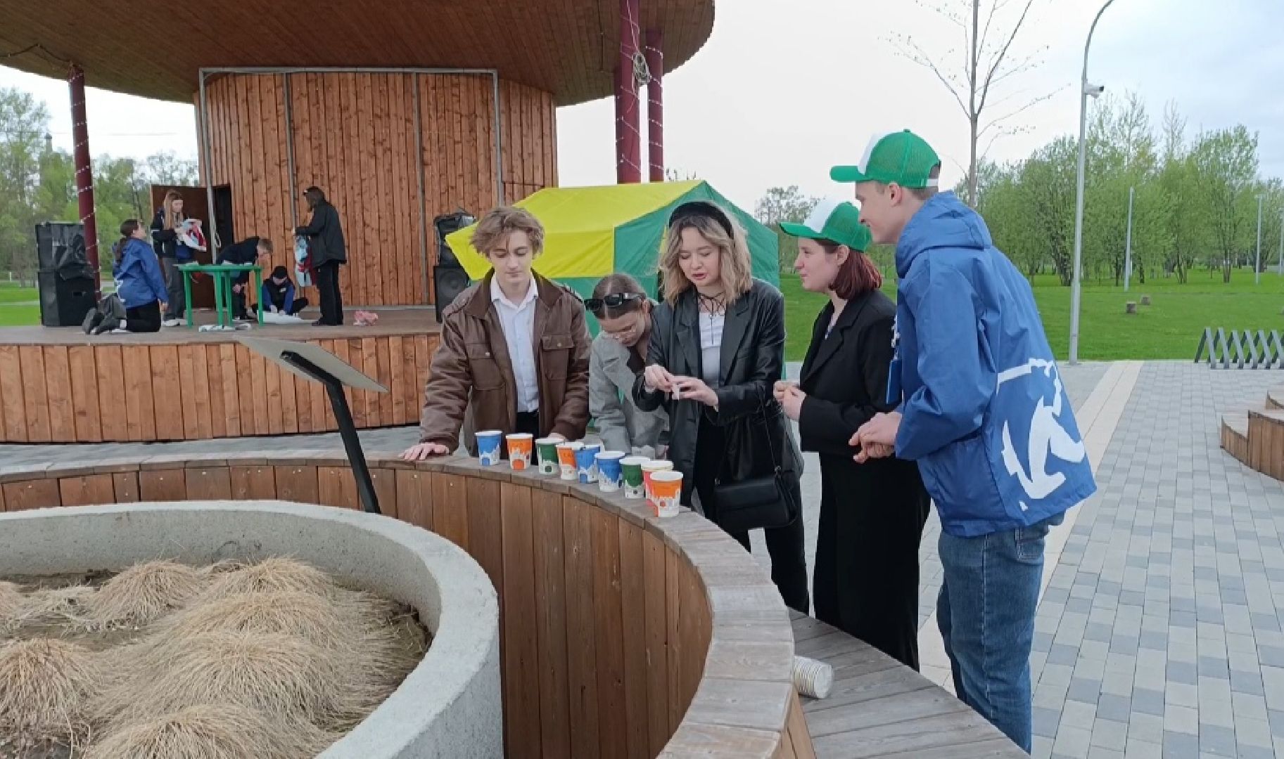 Бронницы, Добрые дела, Посадили семена, парк бронницкий луг,