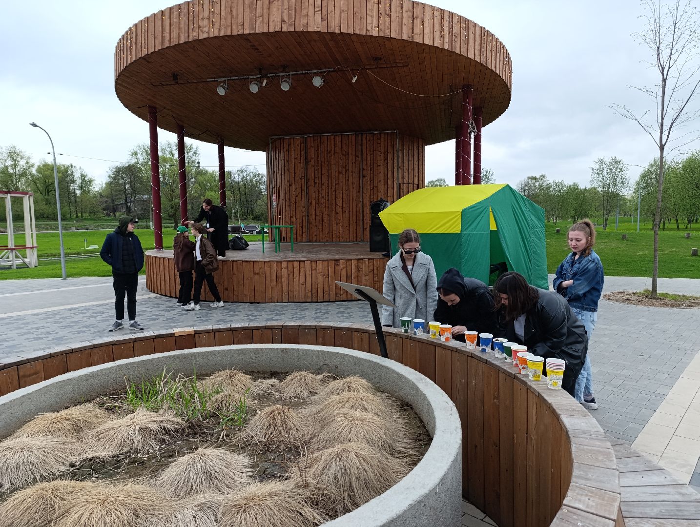 Бронницы, Добрые дела, Посадили семена, парк бронницкий луг,