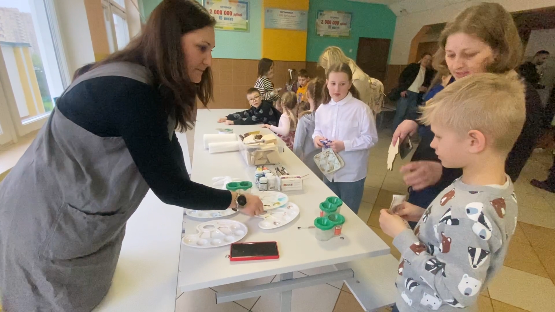 мастер-класс к Пасхе, георгиевская ленточка, украшения на Пасху, пасхальный декор, школа Перспектива Власиха, Мастер-класс Перспектива,