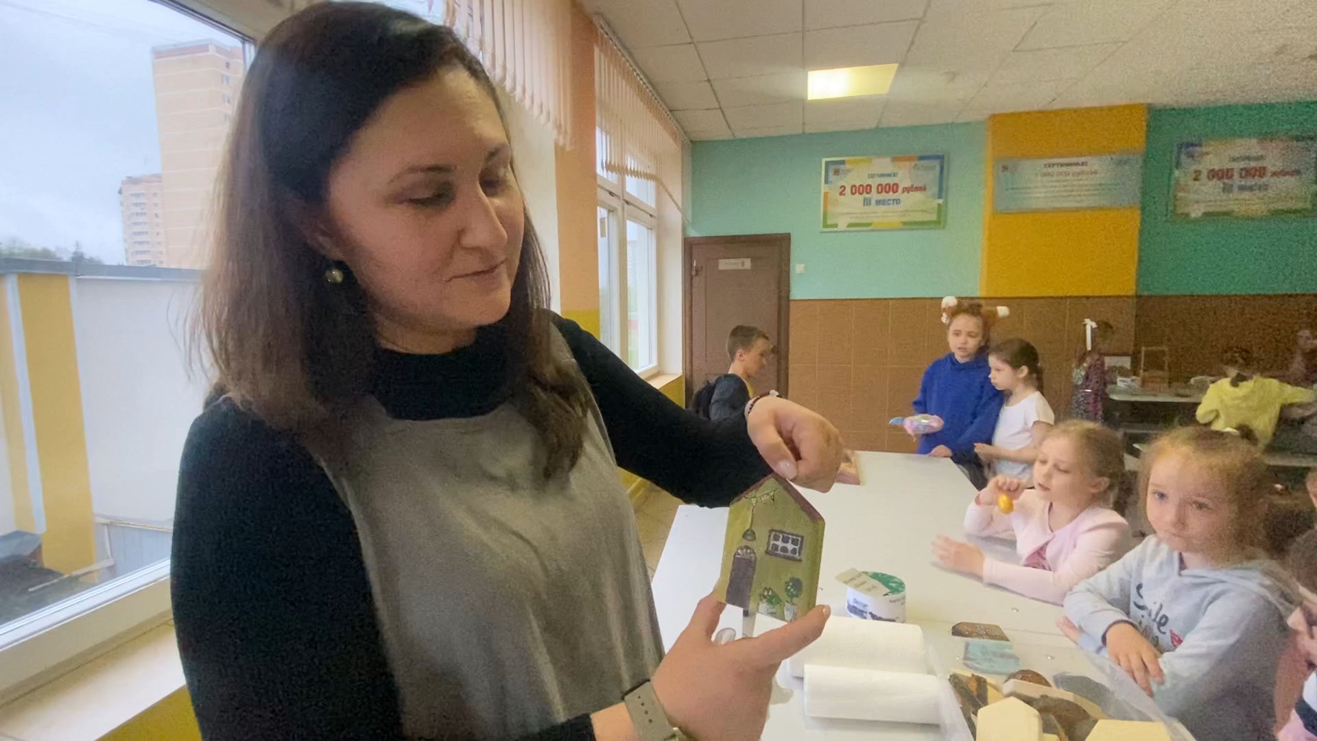 мастер-класс к Пасхе, георгиевская ленточка, украшения на Пасху, пасхальный декор, школа Перспектива Власиха, Мастер-класс Перспектива,