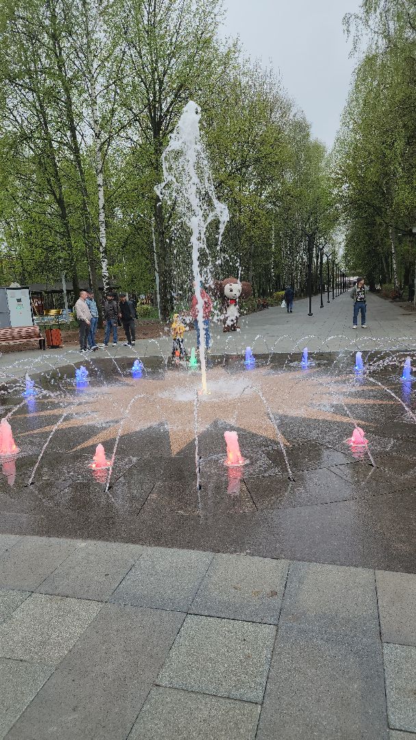 долгопрудный, фонтан, субботник, струи, детство,