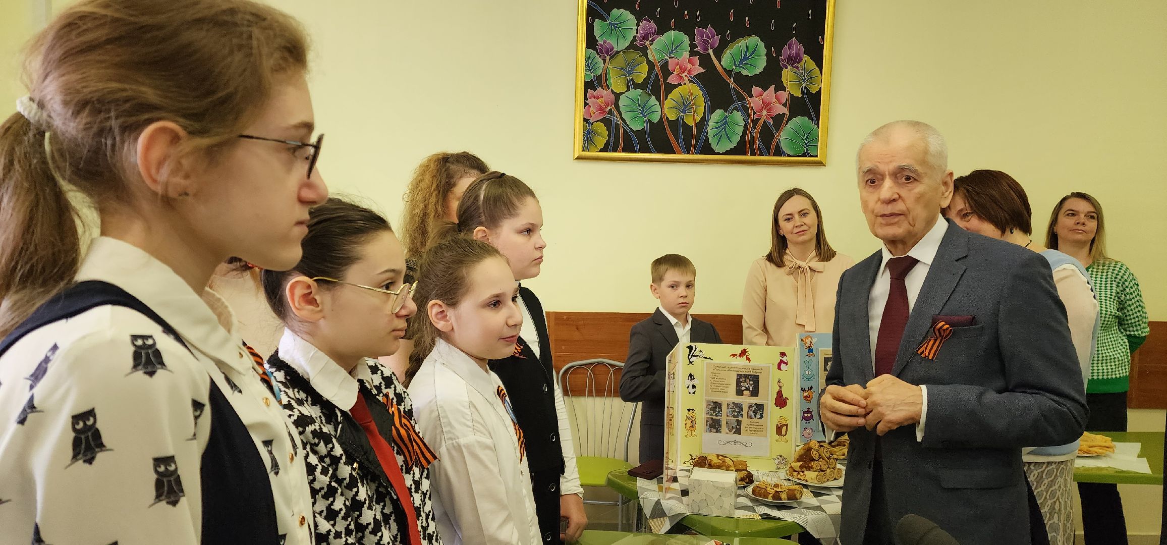 раменское, образование, мероприятие по здоровому питанию в Дергаевской школе 23, всероссийская акция традиции здорового питания, областной конкурс семейный завтрак,