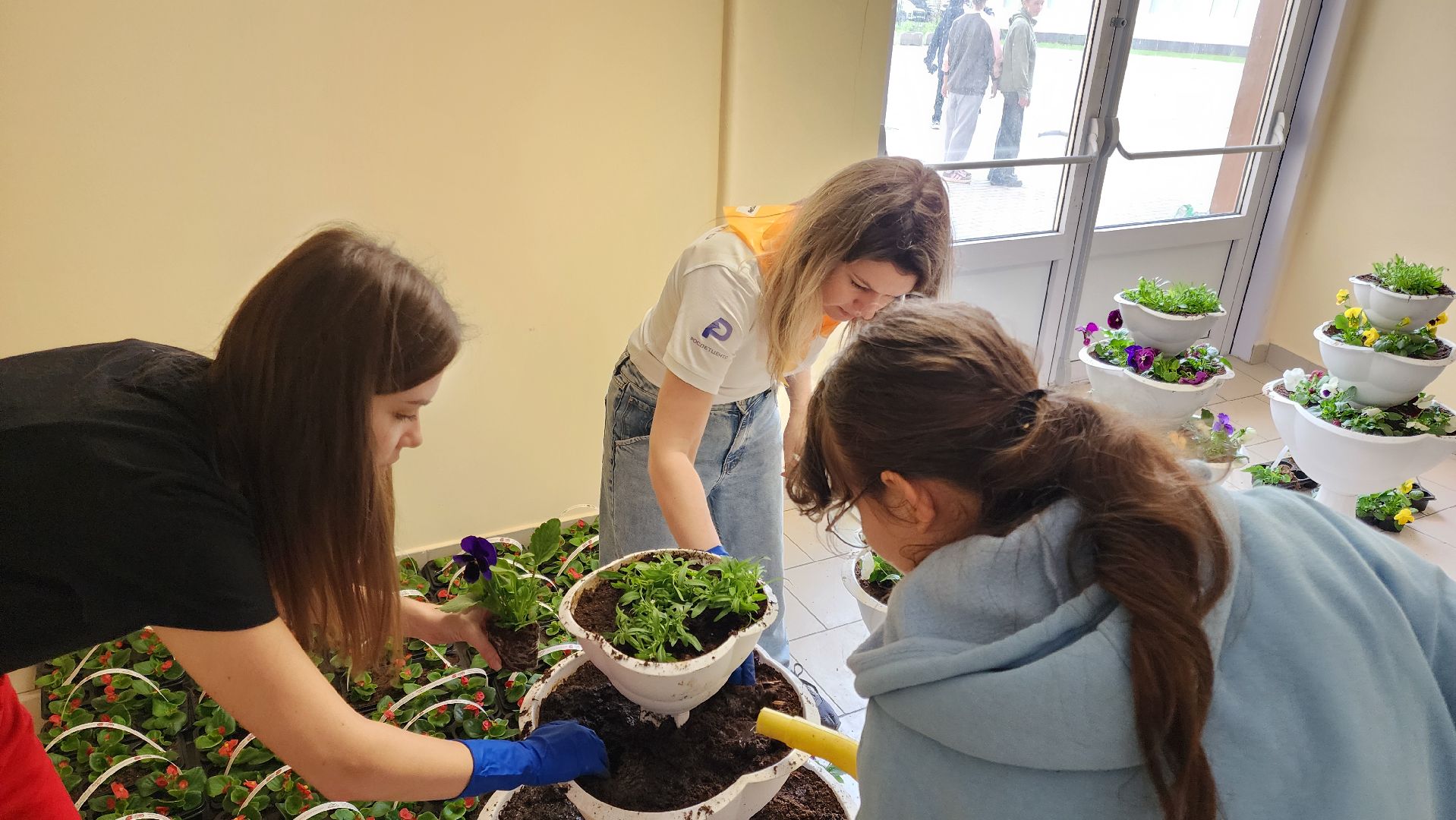 Подольск, гимназия им подольских курсантов, день добрых дел, память о погибших,