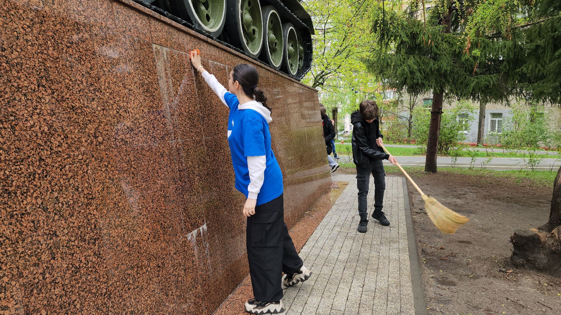 день добрых дел, общероссийский субботник, школа 1,